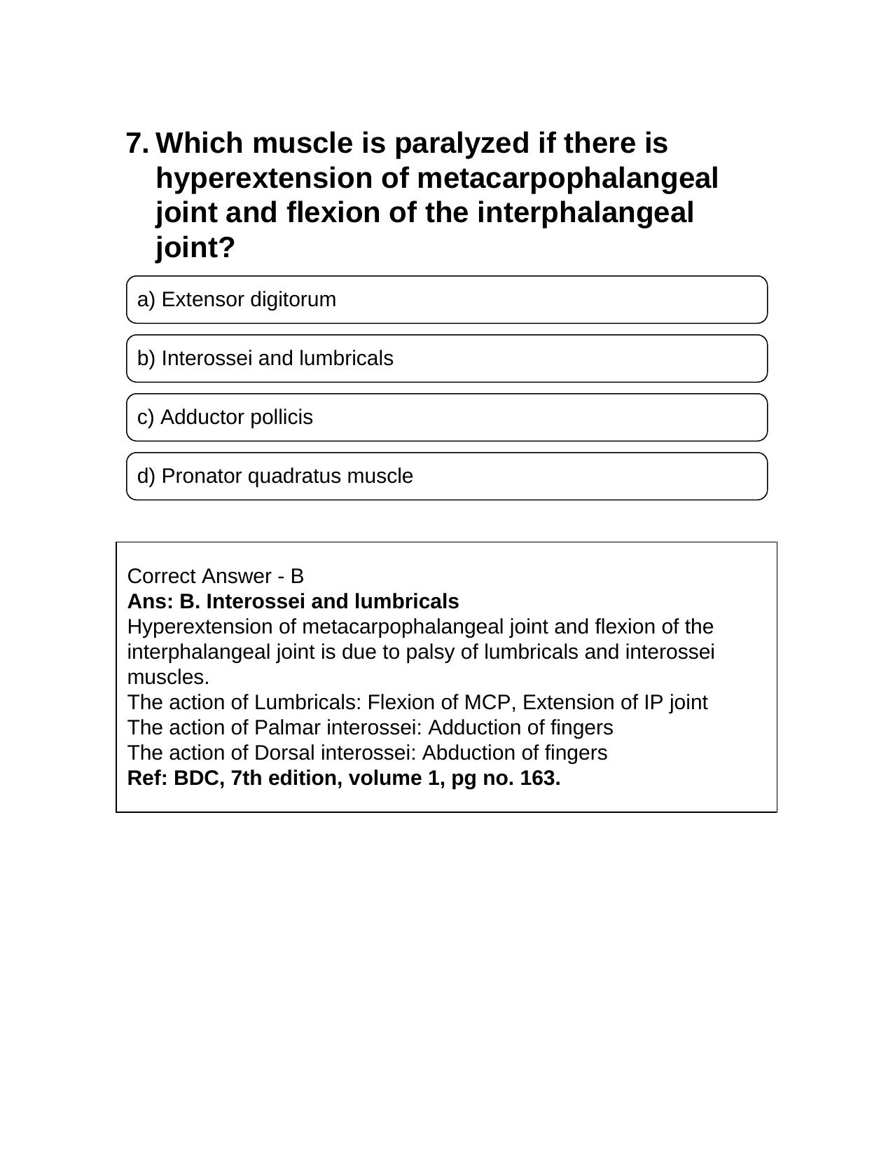 NEET PG 2020 Question Paper - Page 7