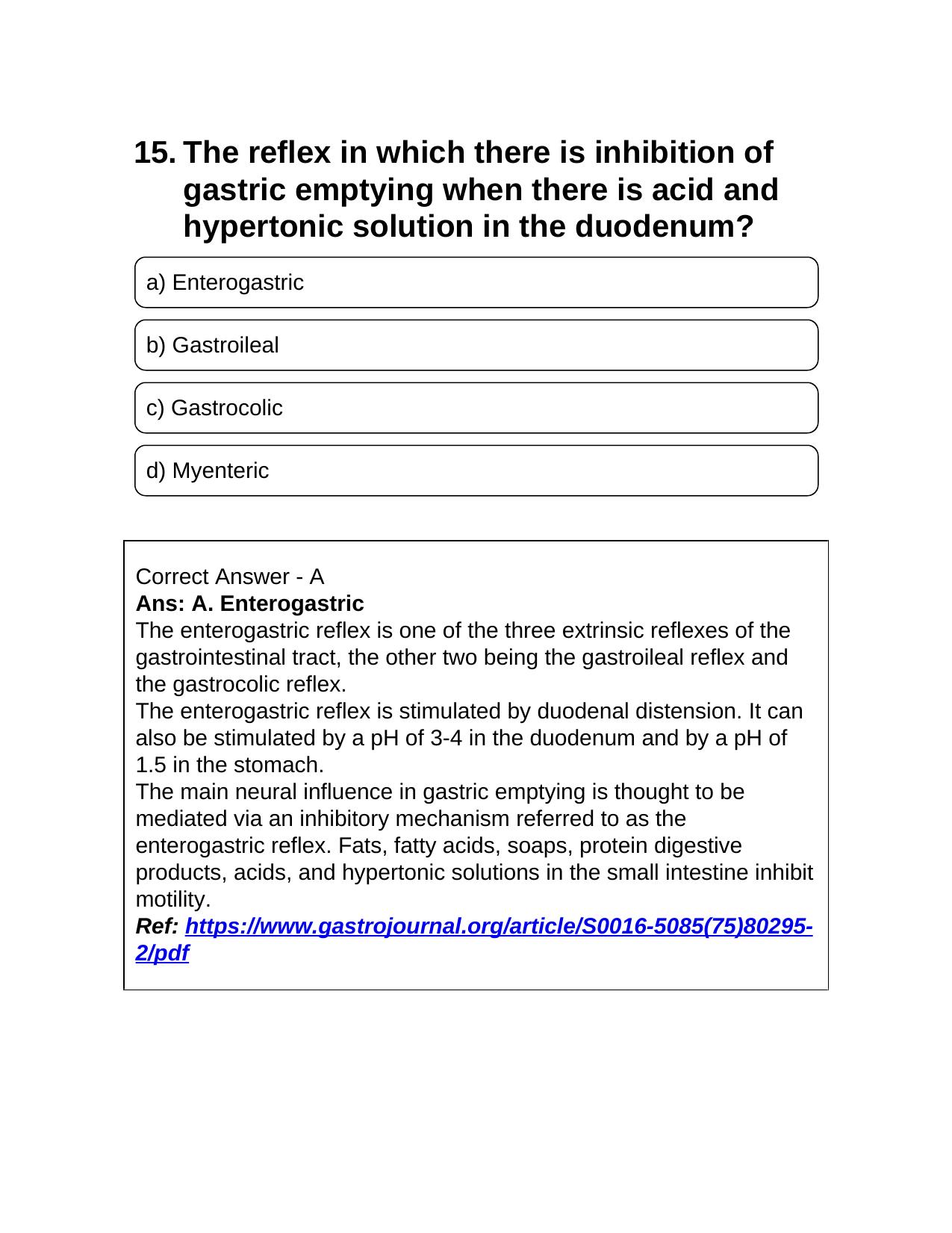 NEET PG 2020 Question Paper - Page 15