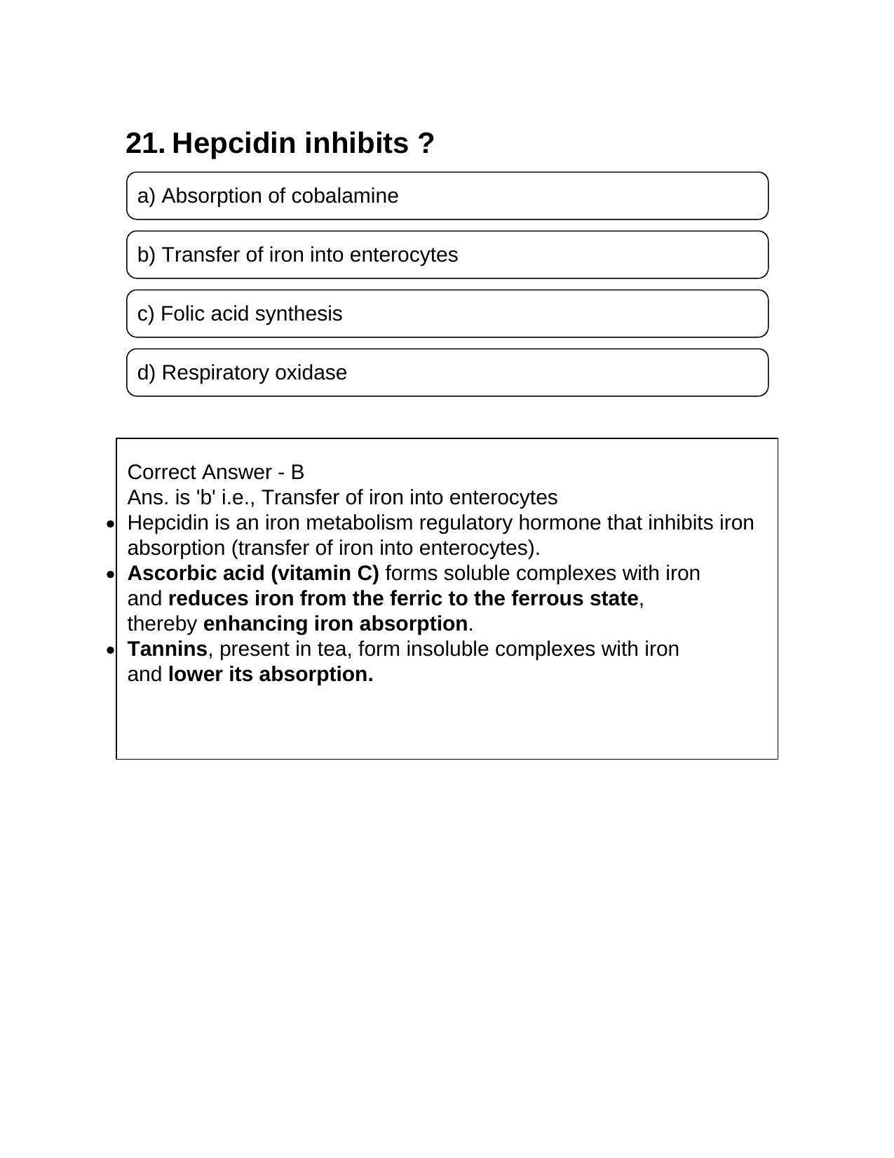NEET PG 2020 Question Paper - Page 22