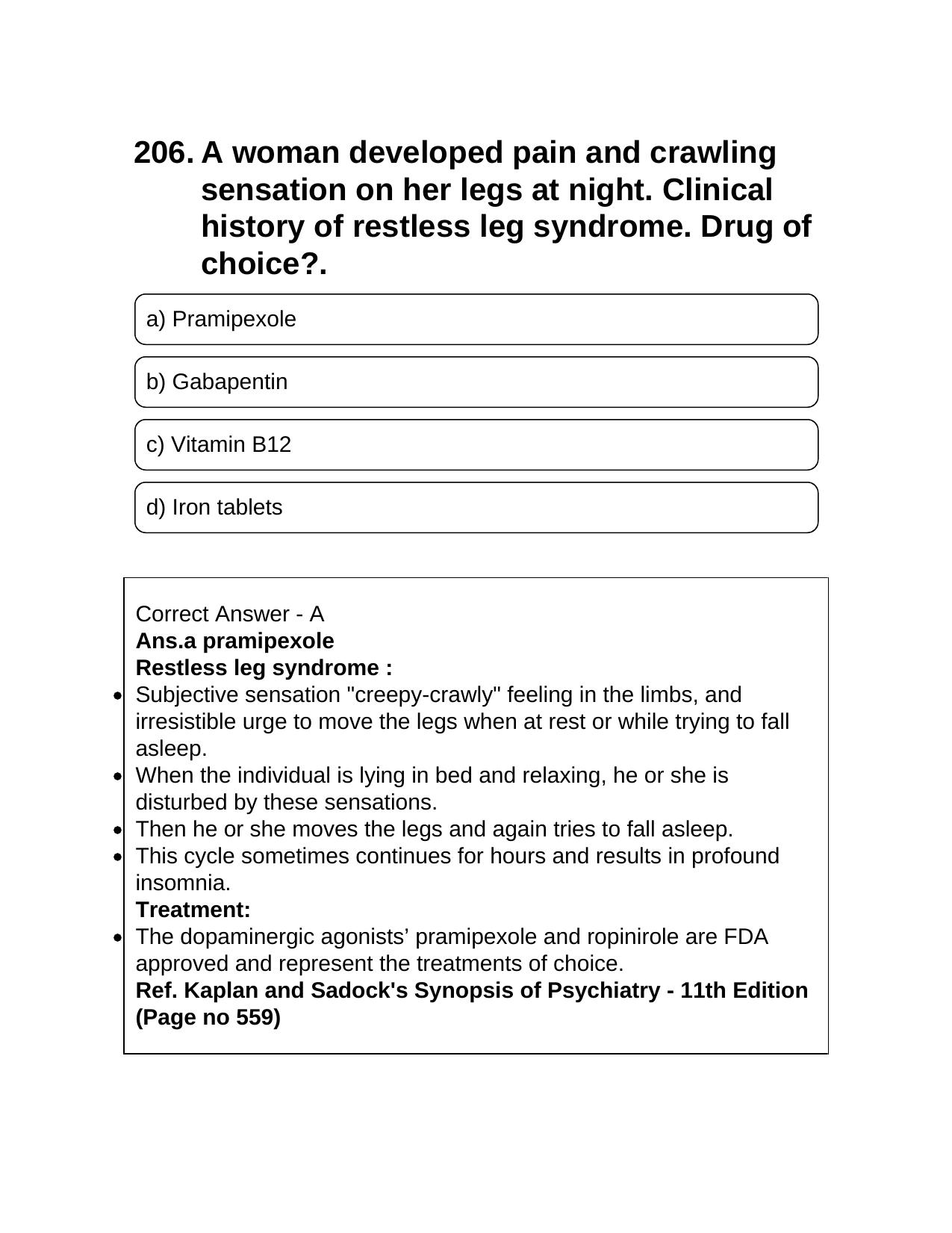 NEET PG 2020 Question Paper - Page 143