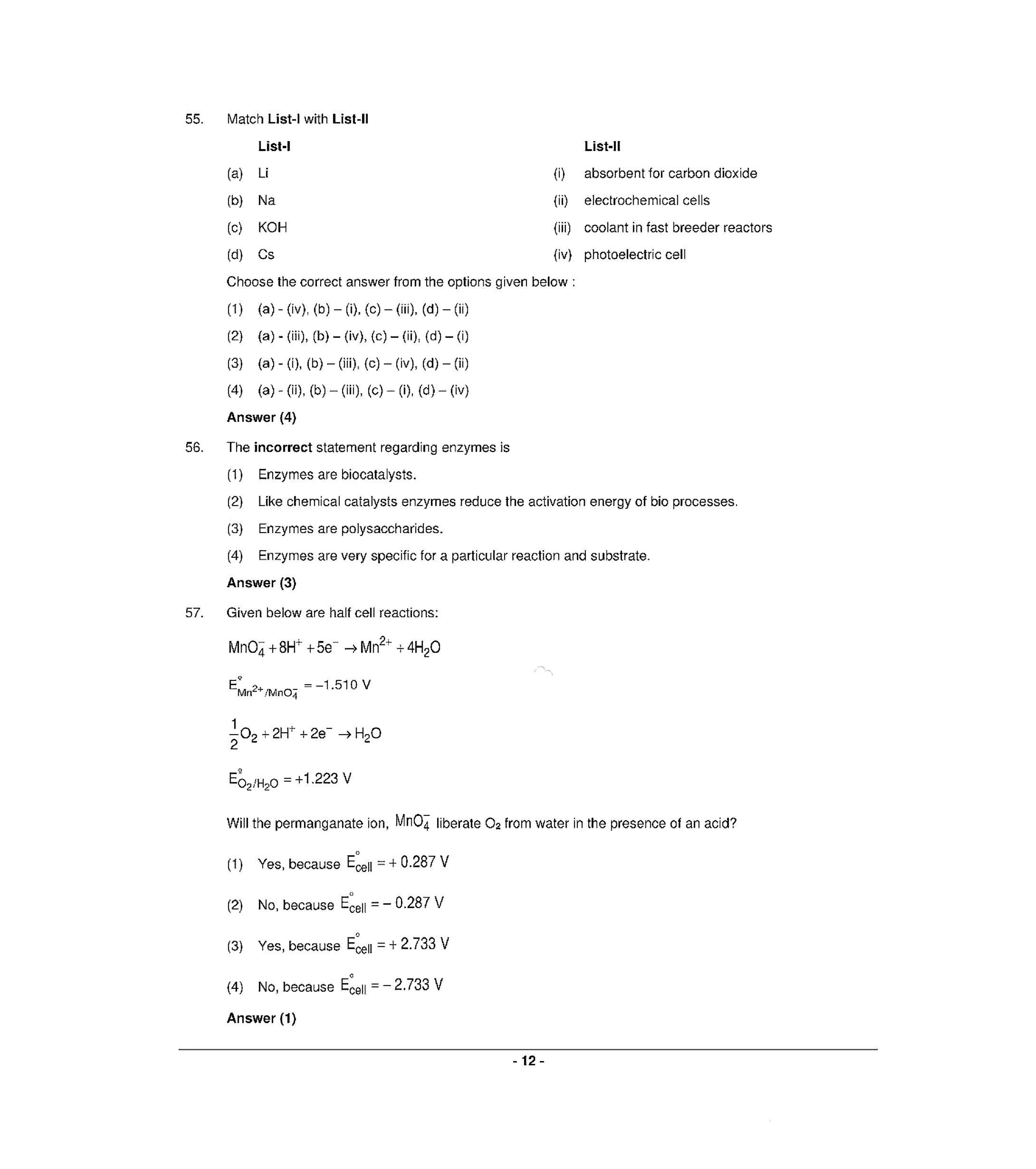 NEET Q1 2022 Question Paper - Page 11