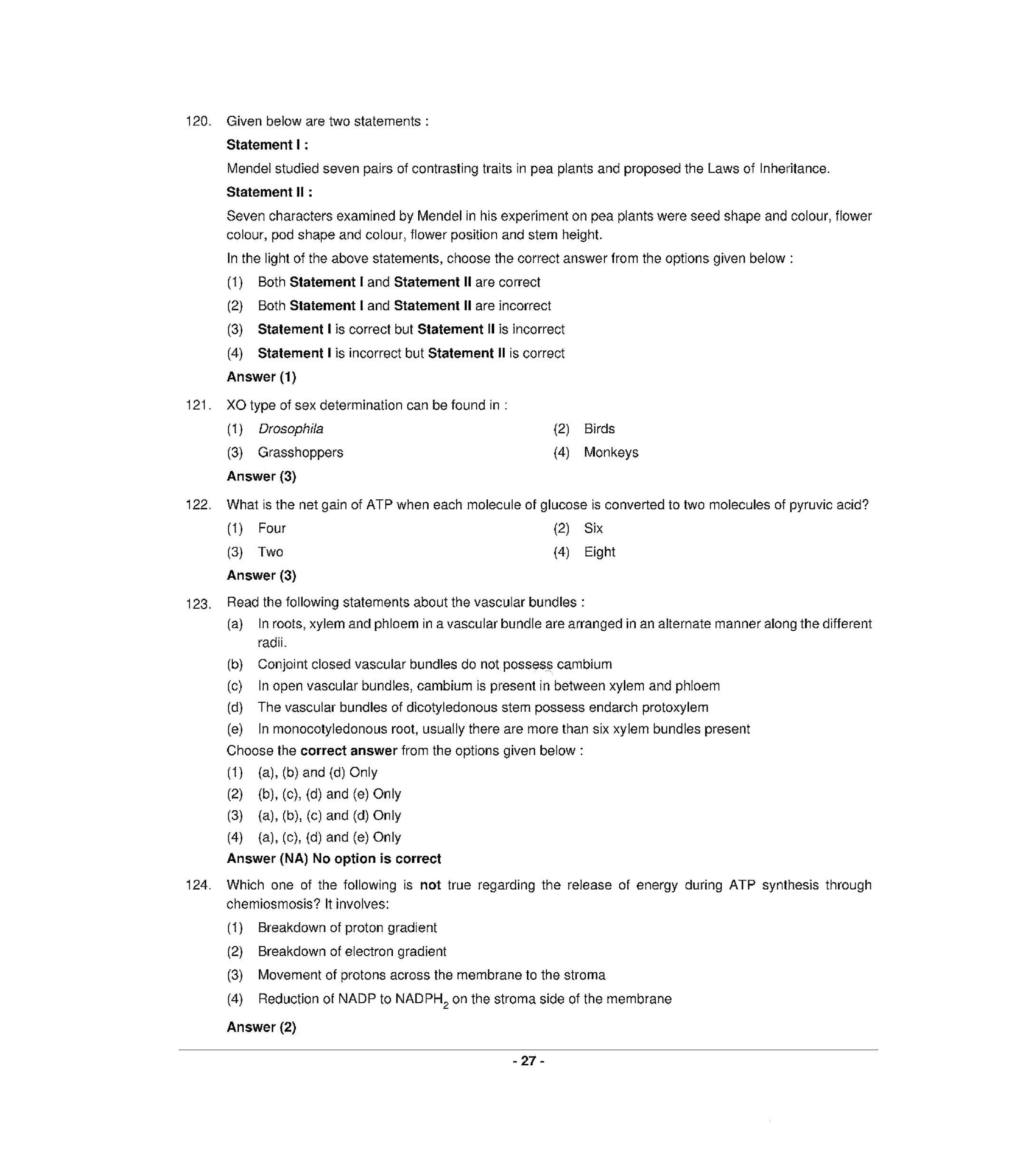 NEET Q1 2022 Question Paper - Page 26