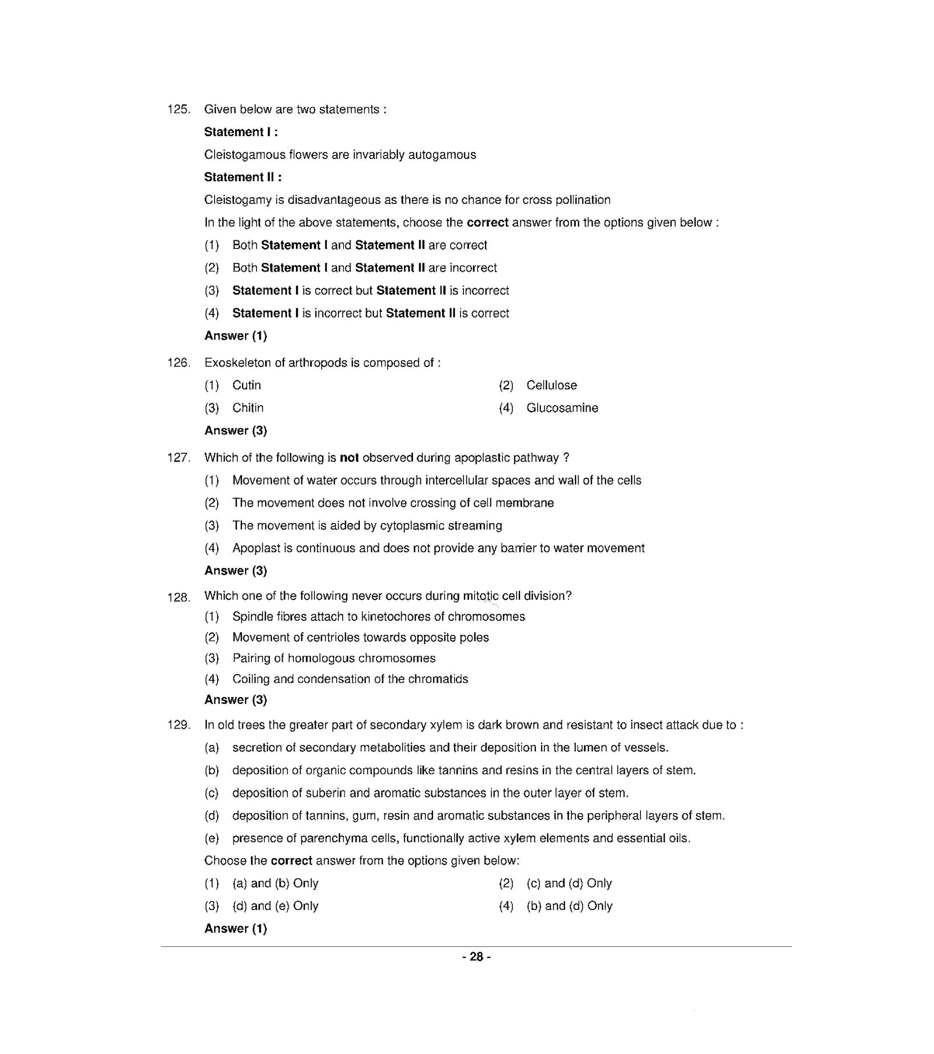 NEET Q1 2022 Question Paper - Page 27
