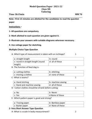 UP Board Class 12 Silai Model Papers 2023