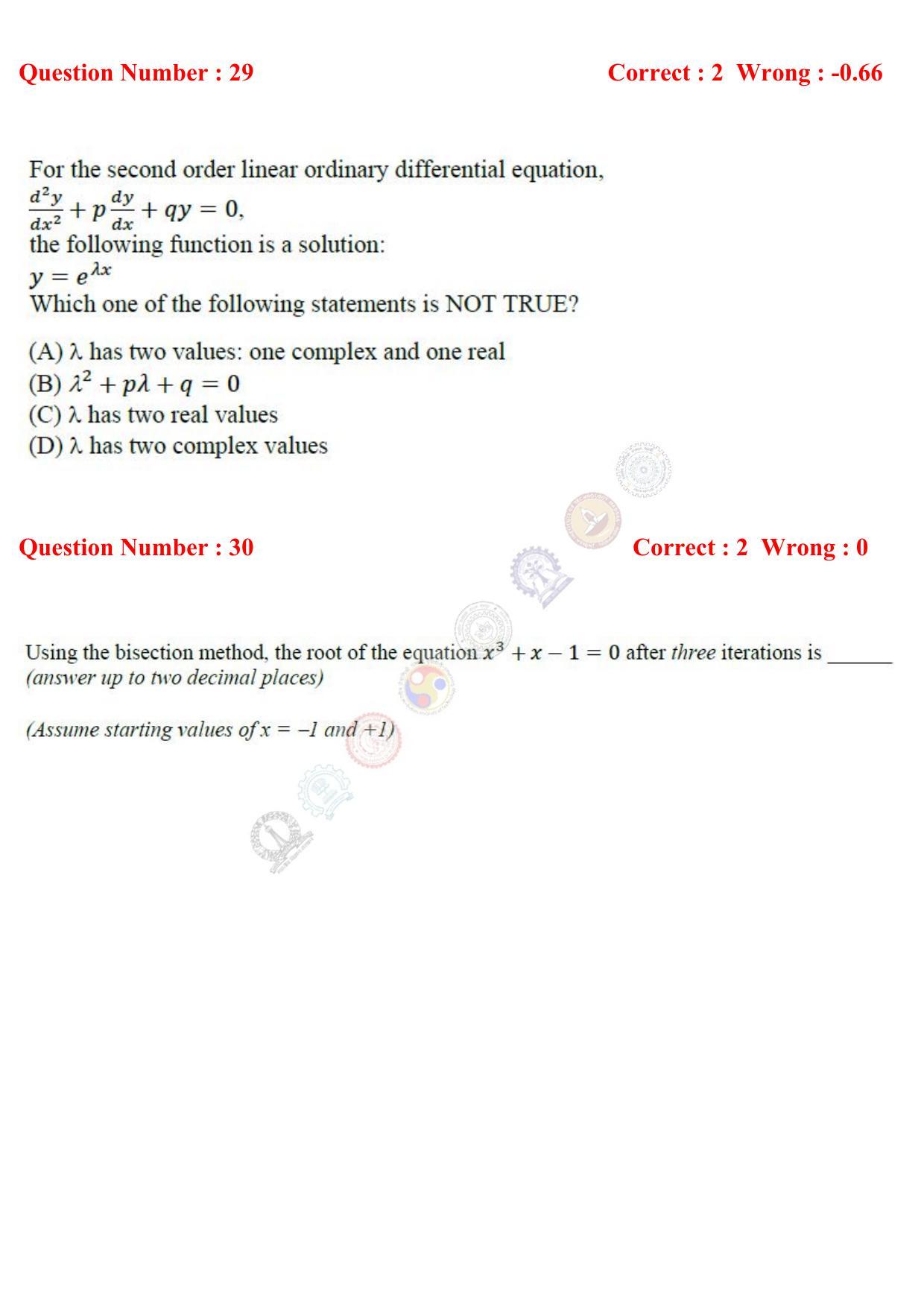GATE 2017 Metallurgical Engineering (MT) Question Paper with Answer Key - Page 9