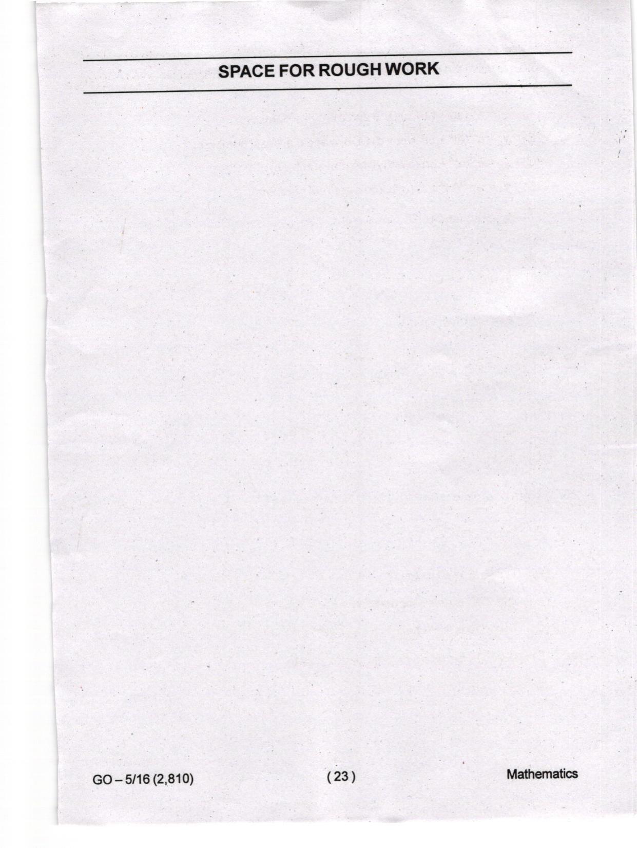 Odisha CPET 2024 MATHEMATICS Question Papers - Page 23