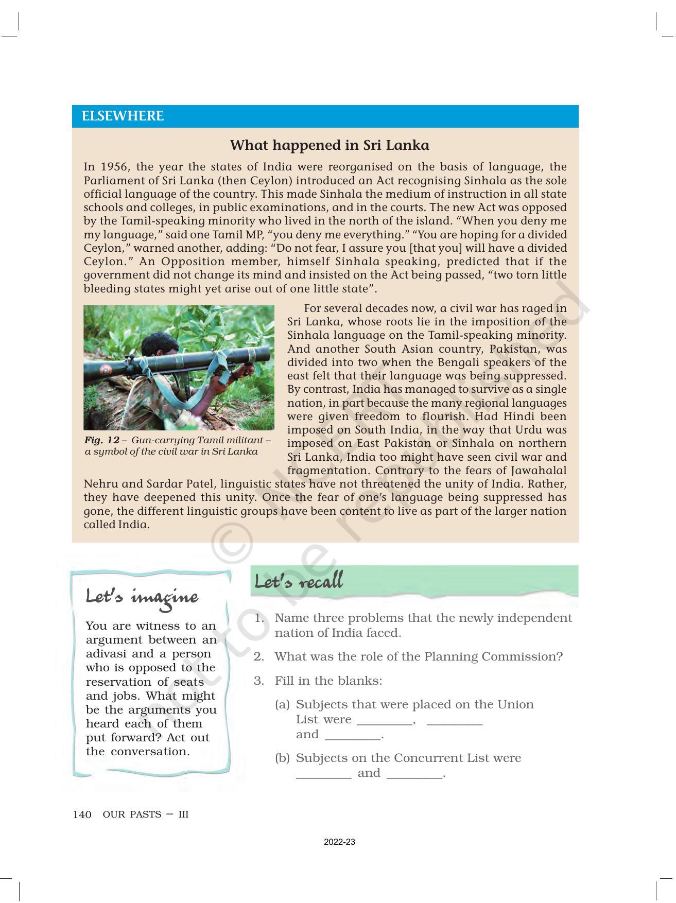 NCERT Book for Class 8 History Chapter 12 India After Independence - Page 13