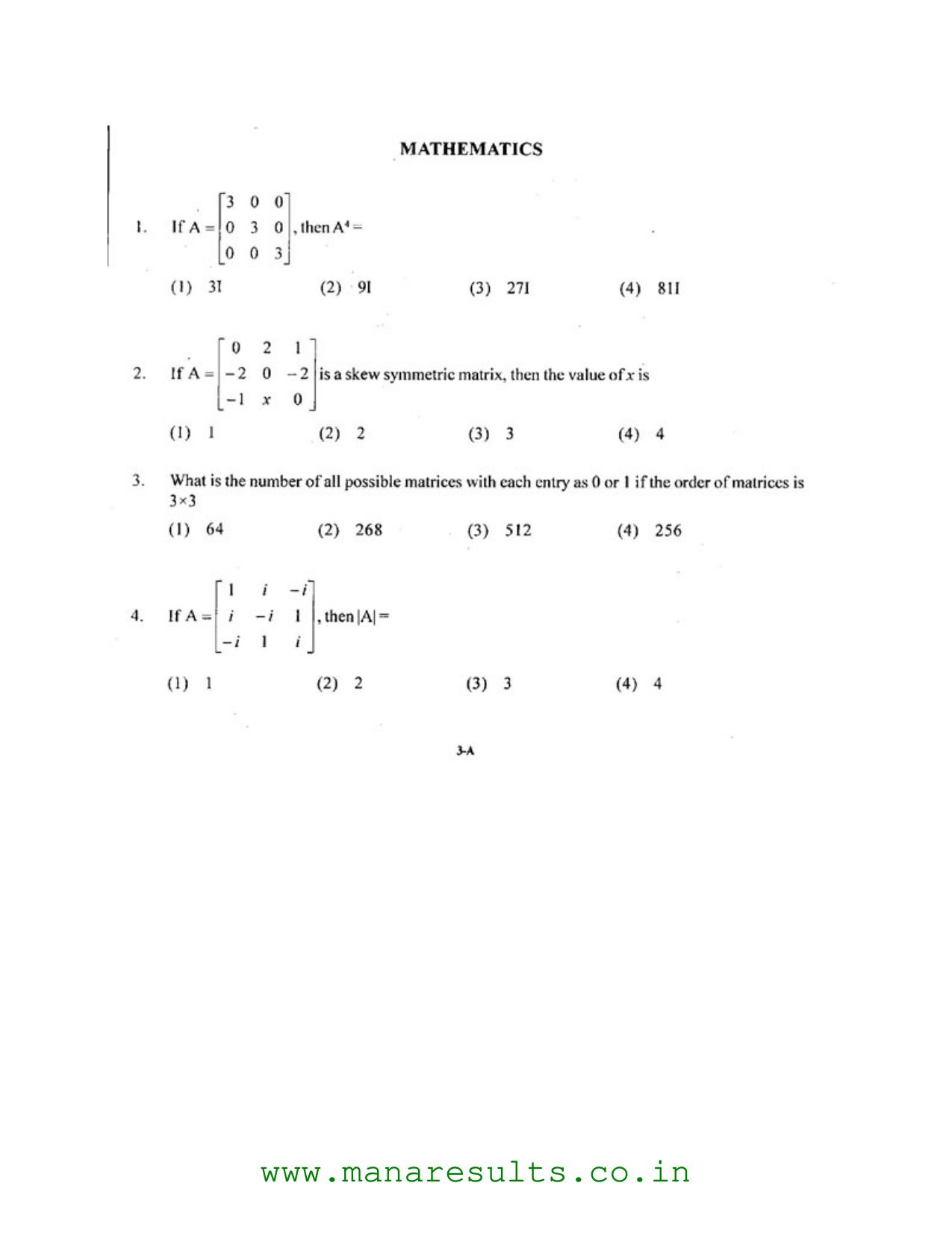 AP ECET 2016 Ceramic Technology Old Previous Question Papers - Page 2
