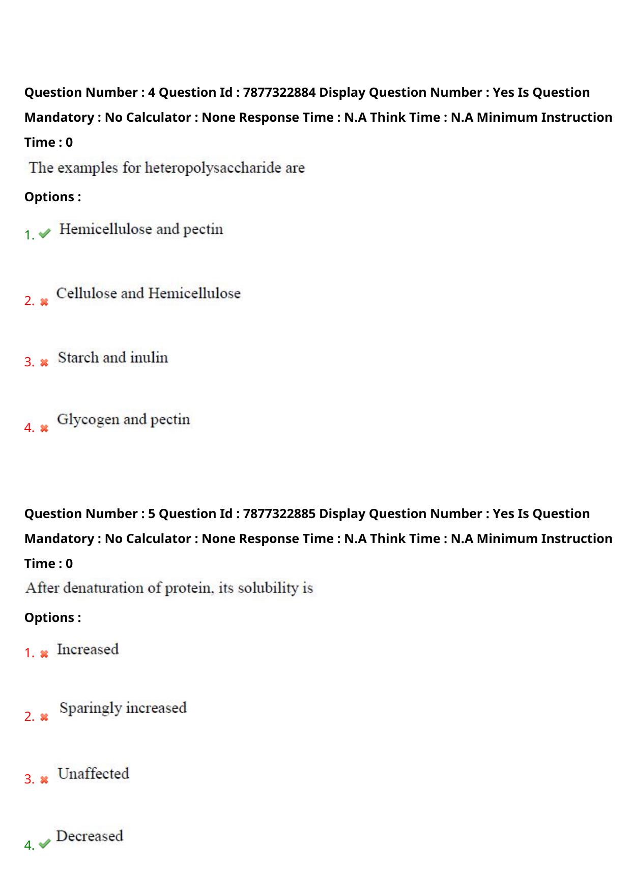 AP PGECET 2023 FT - FOOD TECHNOLOGY Question Paper with Preliminary Key - Page 4