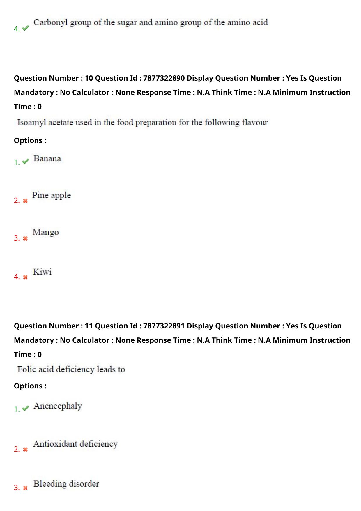 AP PGECET 2023 FT - FOOD TECHNOLOGY Question Paper with Preliminary Key - Page 7