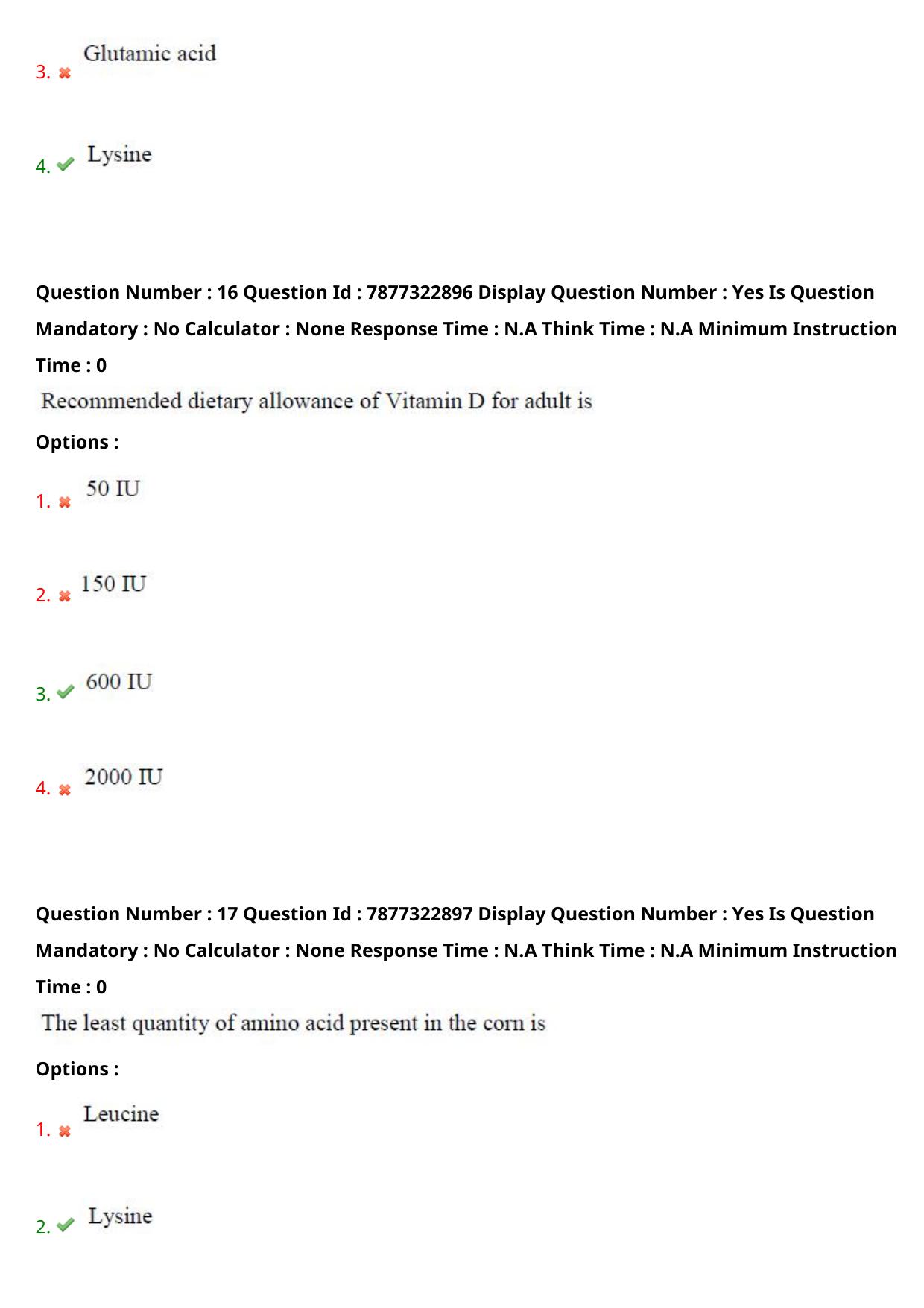 AP PGECET 2023 FT - FOOD TECHNOLOGY Question Paper with Preliminary Key - Page 10