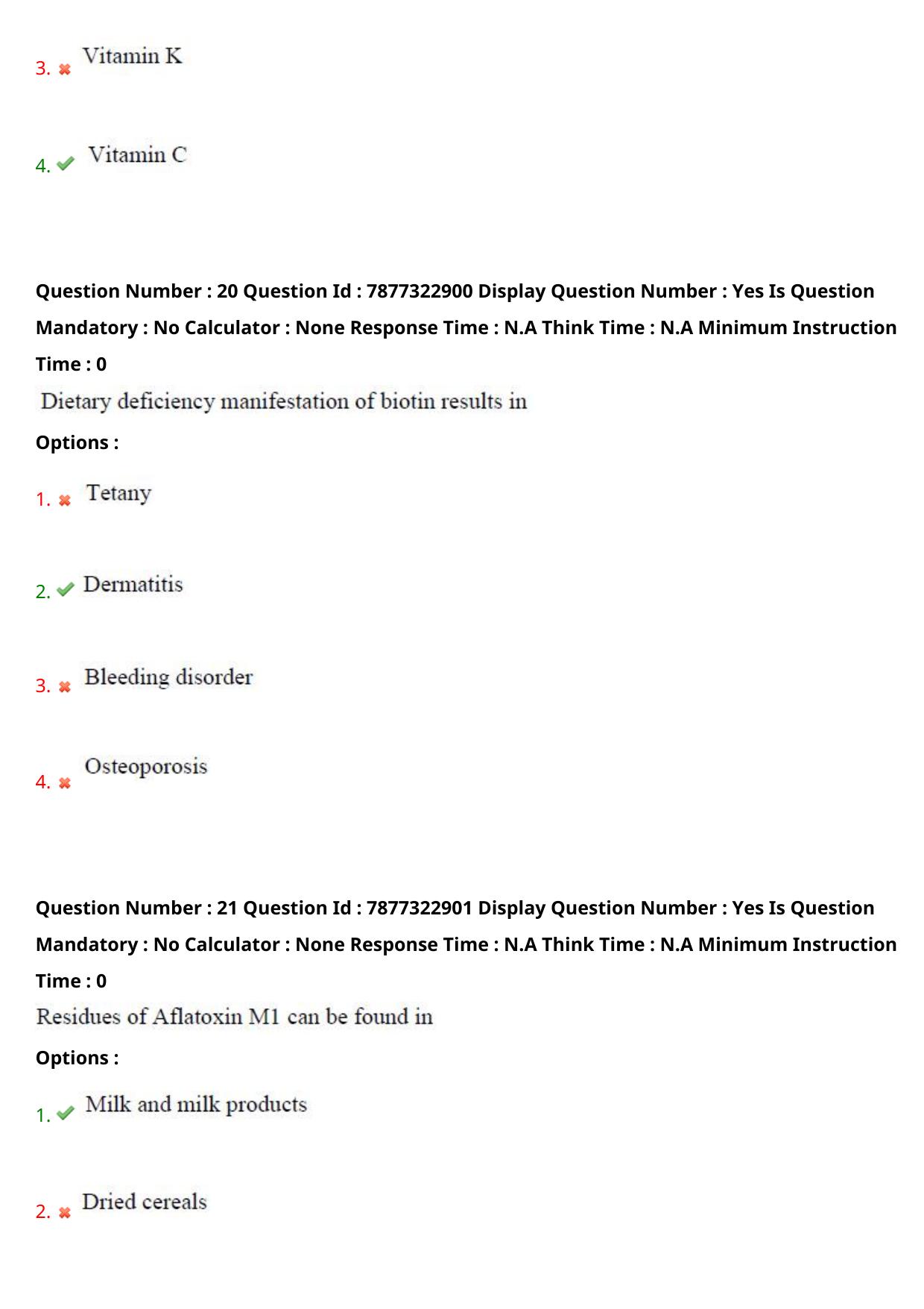 AP PGECET 2023 FT - FOOD TECHNOLOGY Question Paper with Preliminary Key - Page 12