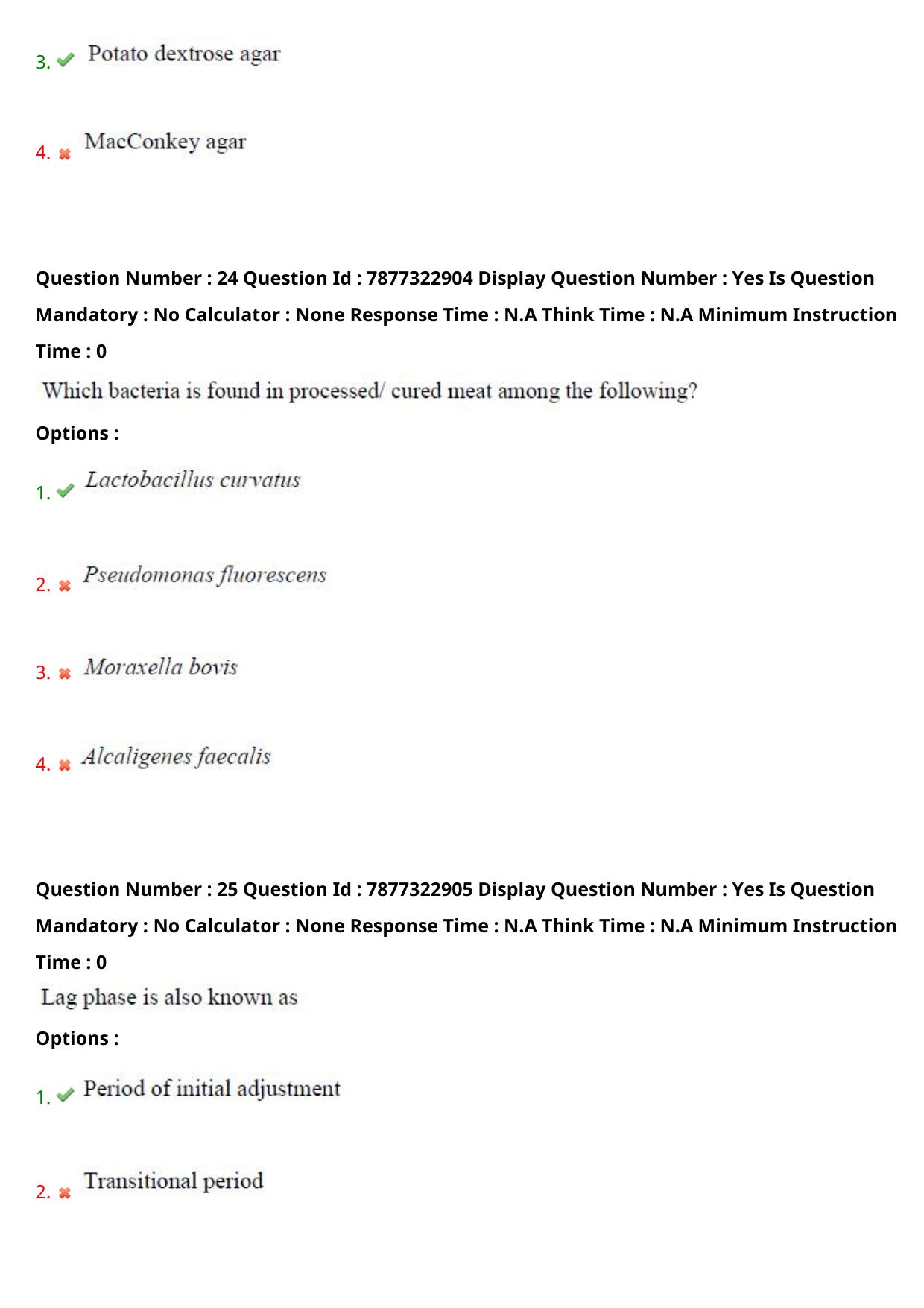 AP PGECET 2023 FT - FOOD TECHNOLOGY Question Paper with Preliminary Key - Page 14