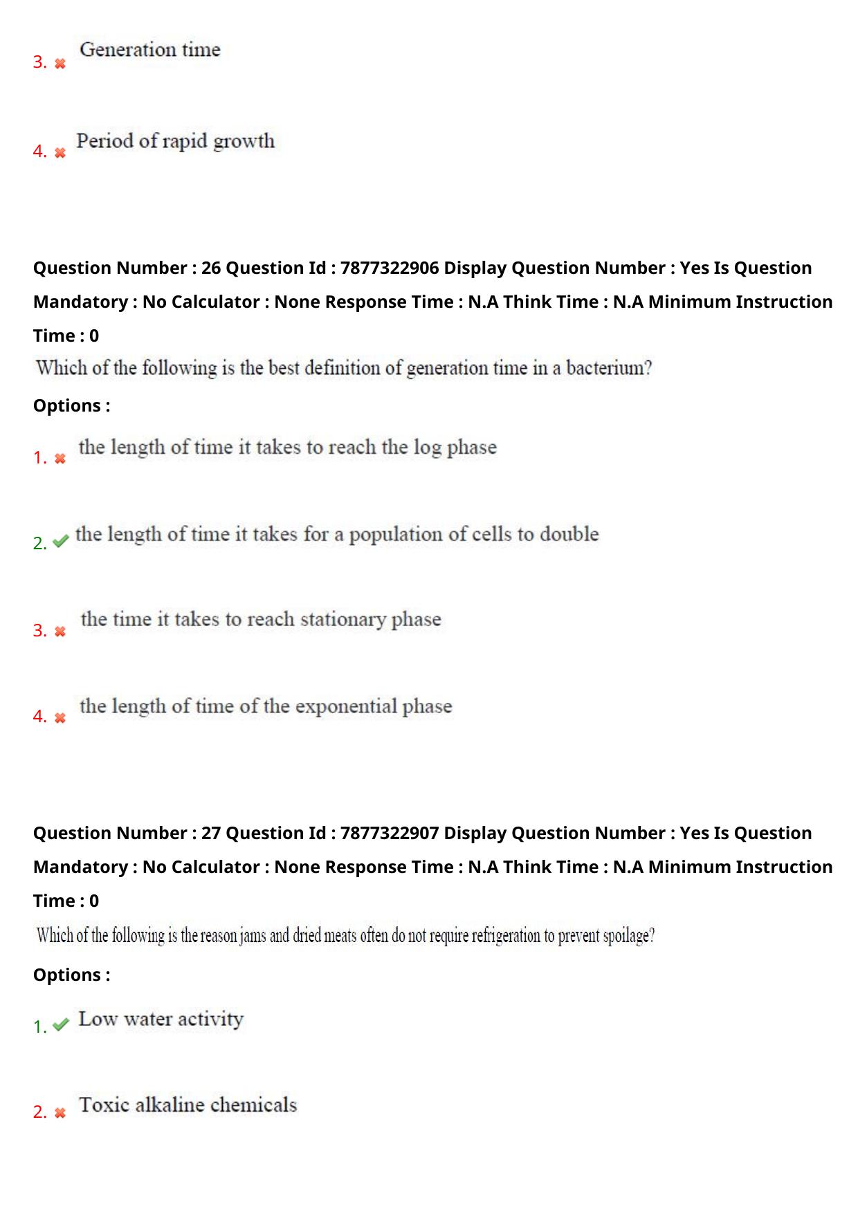AP PGECET 2023 FT - FOOD TECHNOLOGY Question Paper with Preliminary Key - Page 15