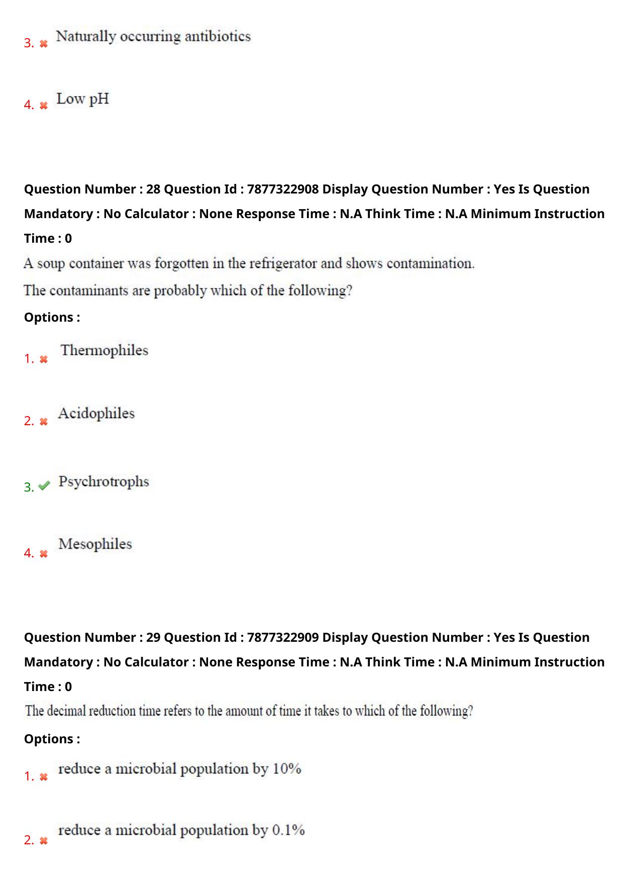 AP PGECET 2023 FT - FOOD TECHNOLOGY Question Paper with Preliminary Key - Page 16