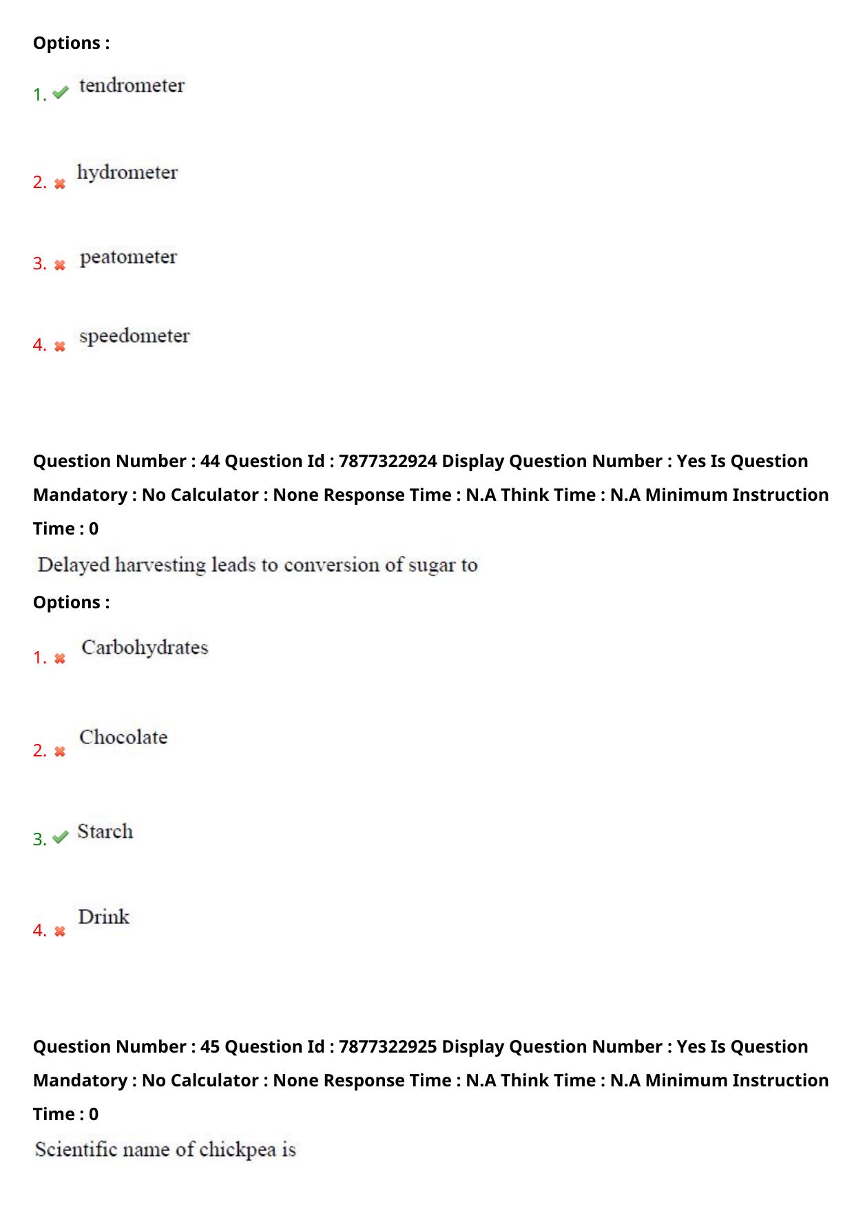 AP PGECET 2023 FT - FOOD TECHNOLOGY Question Paper with Preliminary Key - Page 24