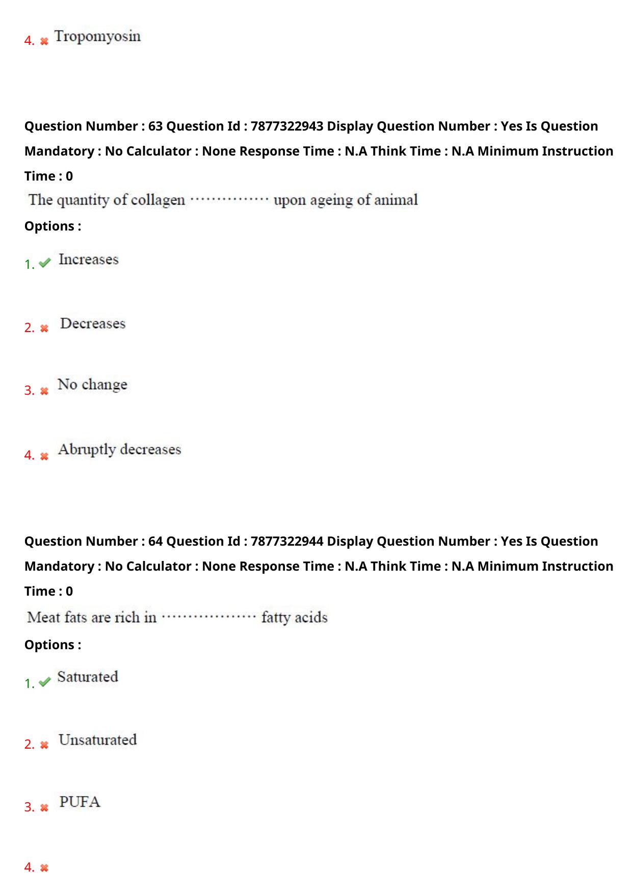 AP PGECET 2023 FT - FOOD TECHNOLOGY Question Paper with Preliminary Key - Page 34