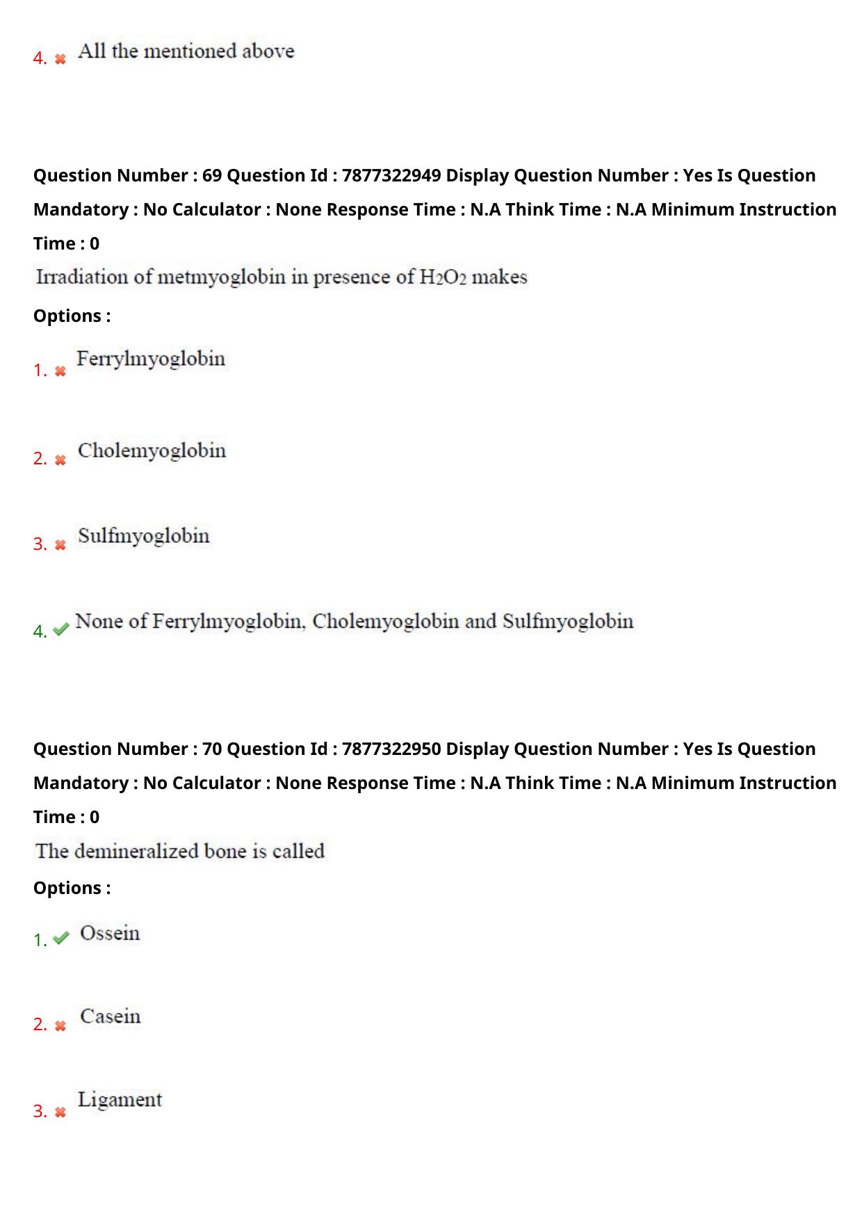 AP PGECET 2023 FT - FOOD TECHNOLOGY Question Paper with Preliminary Key - Page 37