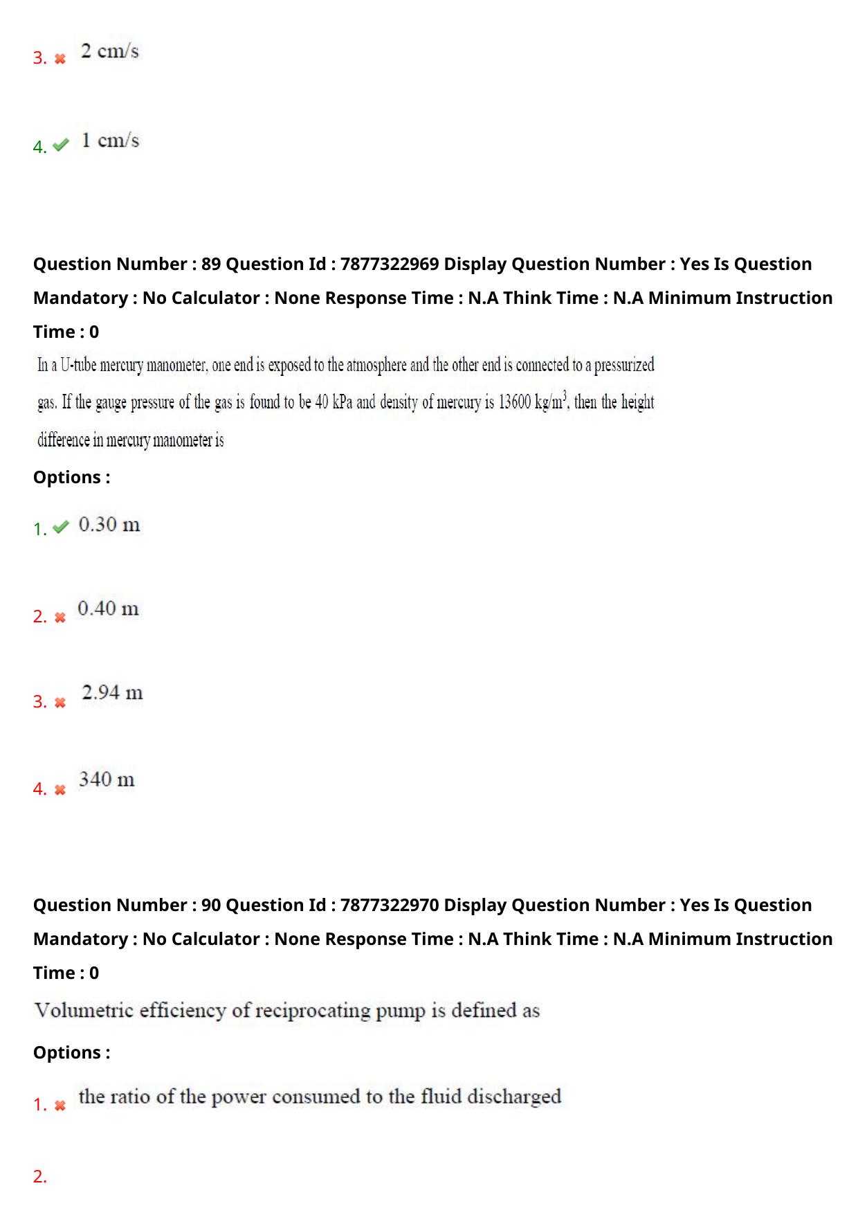 AP PGECET 2023 FT - FOOD TECHNOLOGY Question Paper with Preliminary Key - Page 47