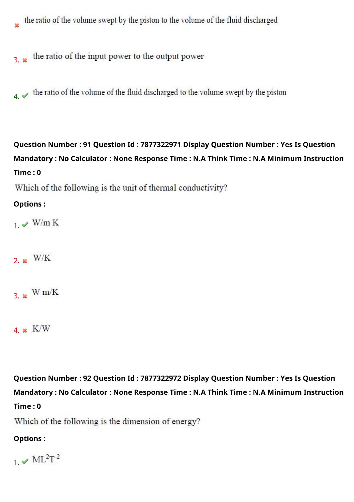 AP PGECET 2023 FT - FOOD TECHNOLOGY Question Paper with Preliminary Key - Page 48