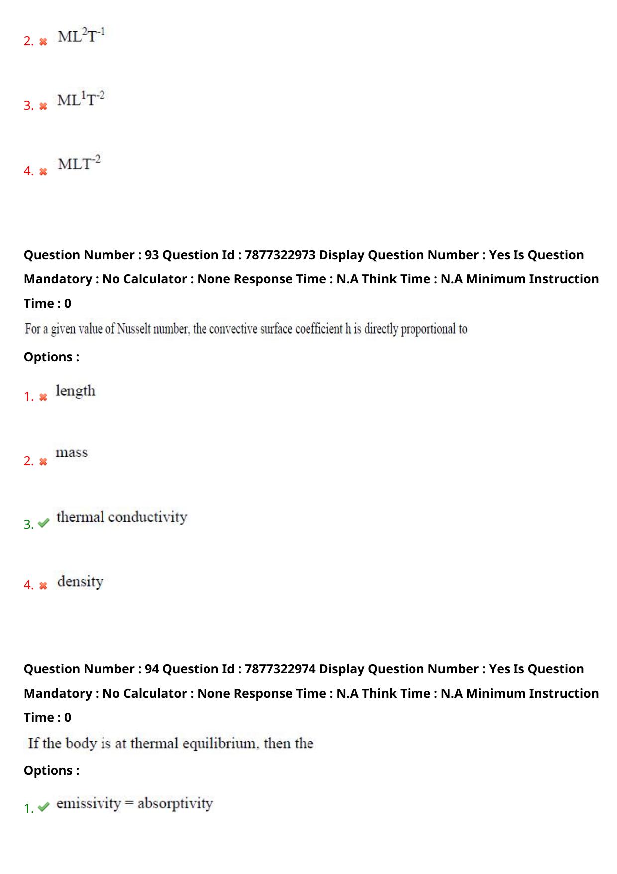 AP PGECET 2023 FT - FOOD TECHNOLOGY Question Paper with Preliminary Key - Page 49