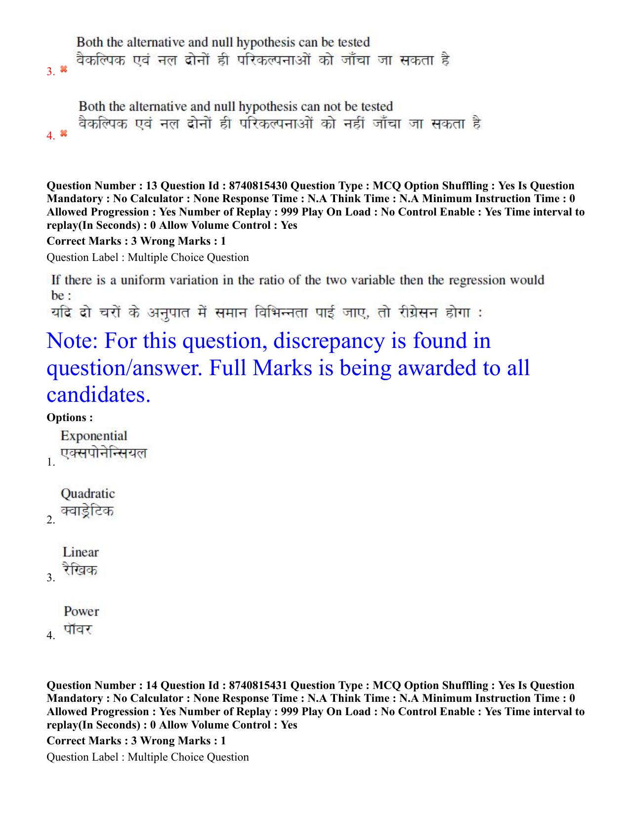 BHU RET Plant Pathology 2020 Question Paper - Page 9