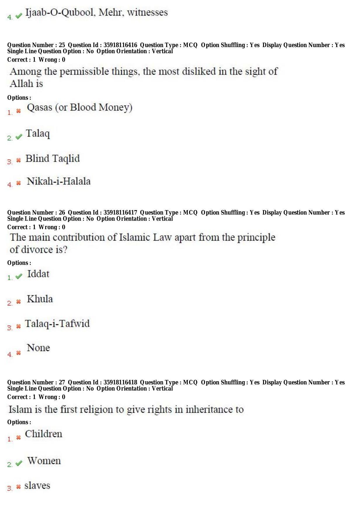 TS CPGET 2018 M.A. Islamic Studies (Shift 3) Question Paper with Answer Key - Page 10