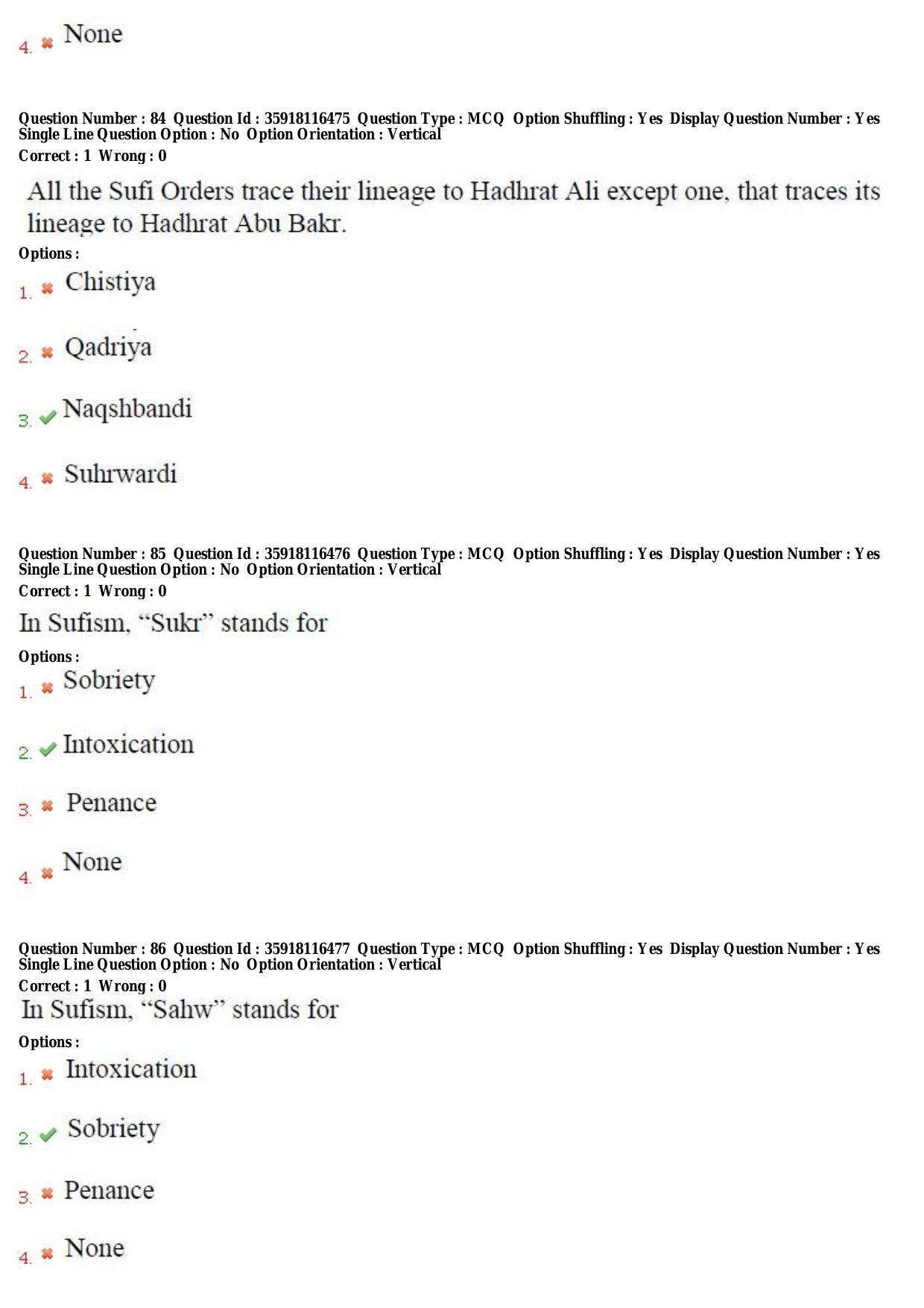 TS CPGET 2018 M.A. Islamic Studies (Shift 3) Question Paper with Answer Key - Page 30