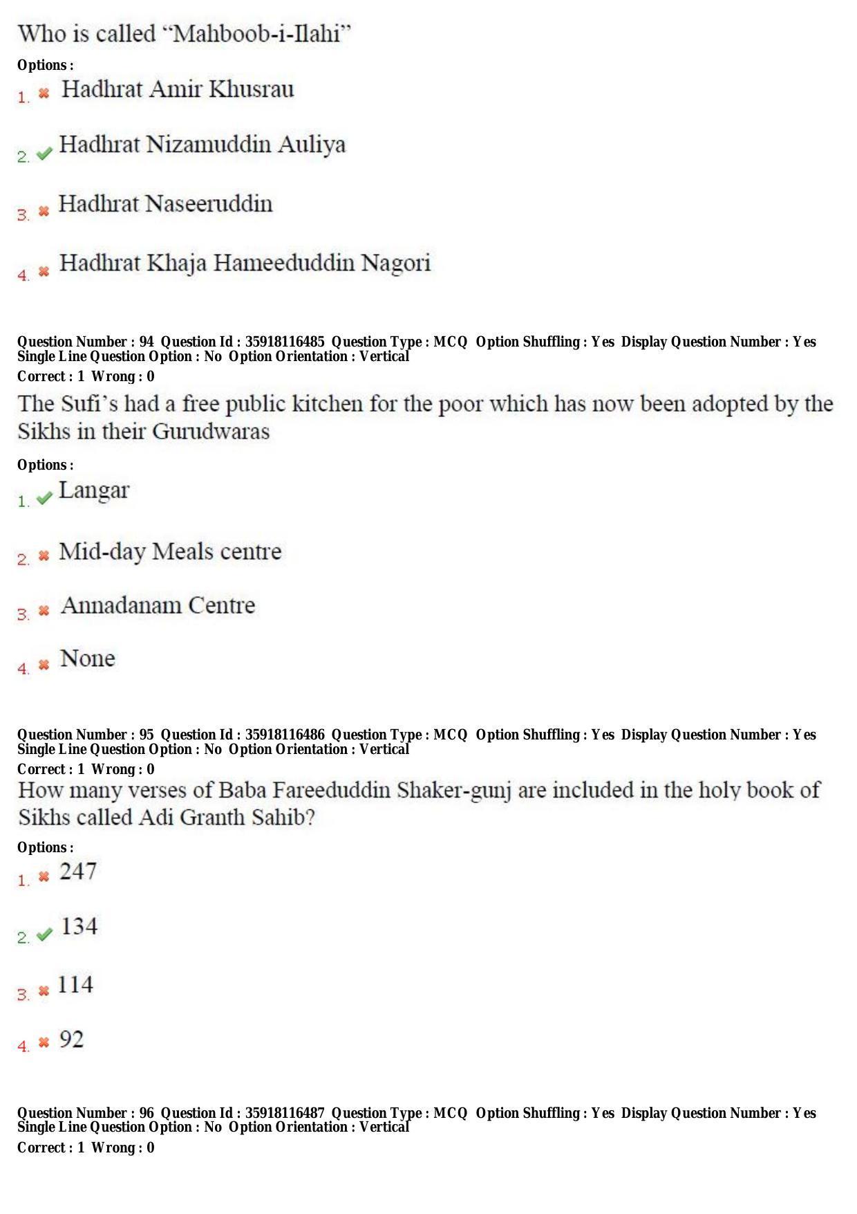 TS CPGET 2018 M.A. Islamic Studies (Shift 3) Question Paper with Answer Key - Page 33