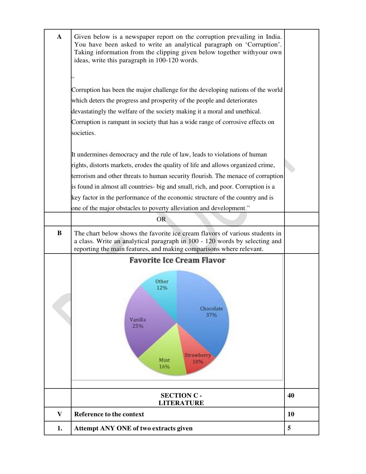 Edudel Class 10 English Practice Papers-2 (2023-24) - Page 9