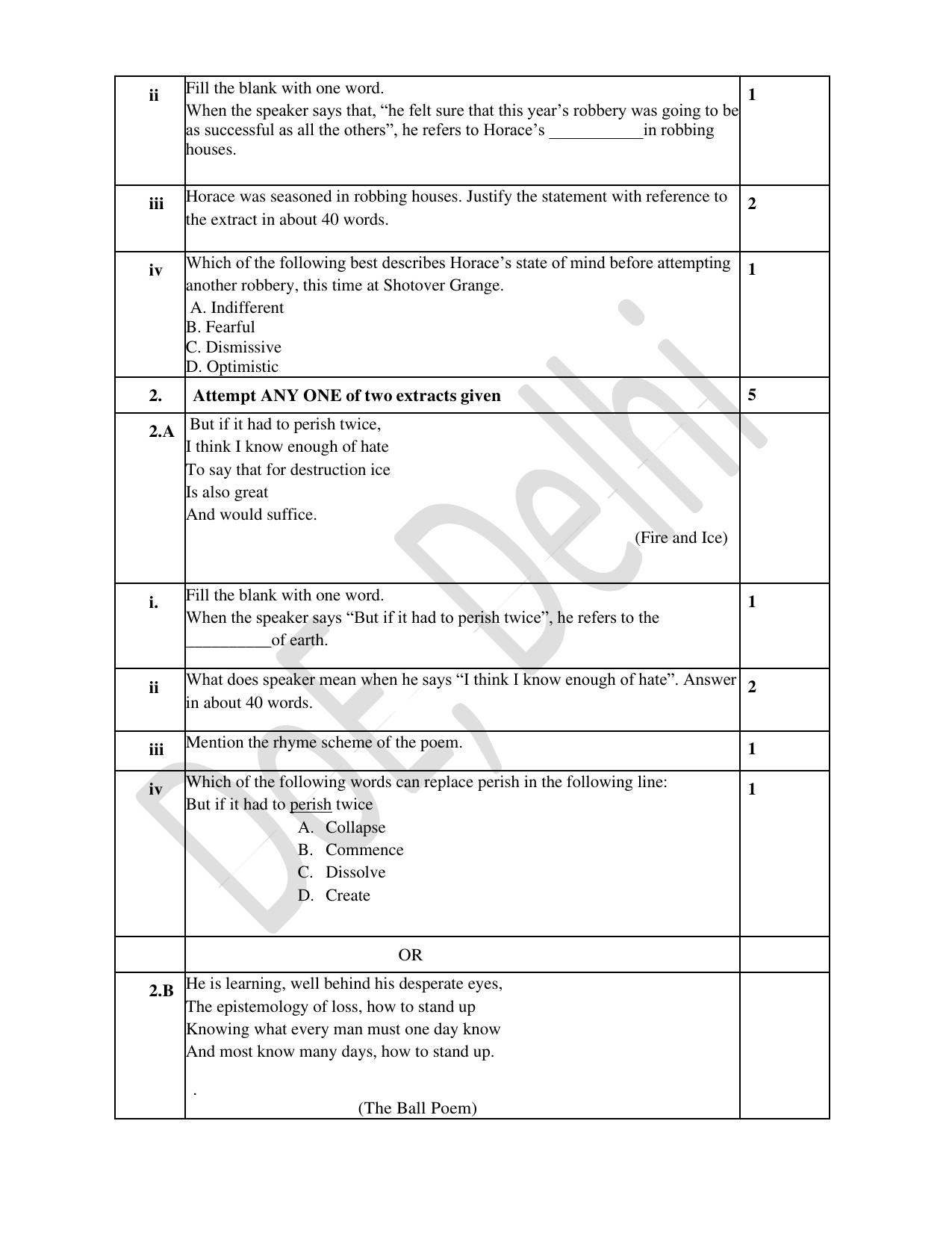 Edudel Class 10 English Practice Papers-2 (2023-24) - Page 11