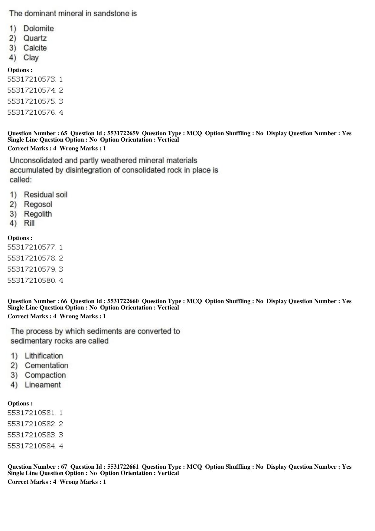 ICAR AIEEA PG 2019 PHYSICAL SCIENCES Question Paper - Page 23