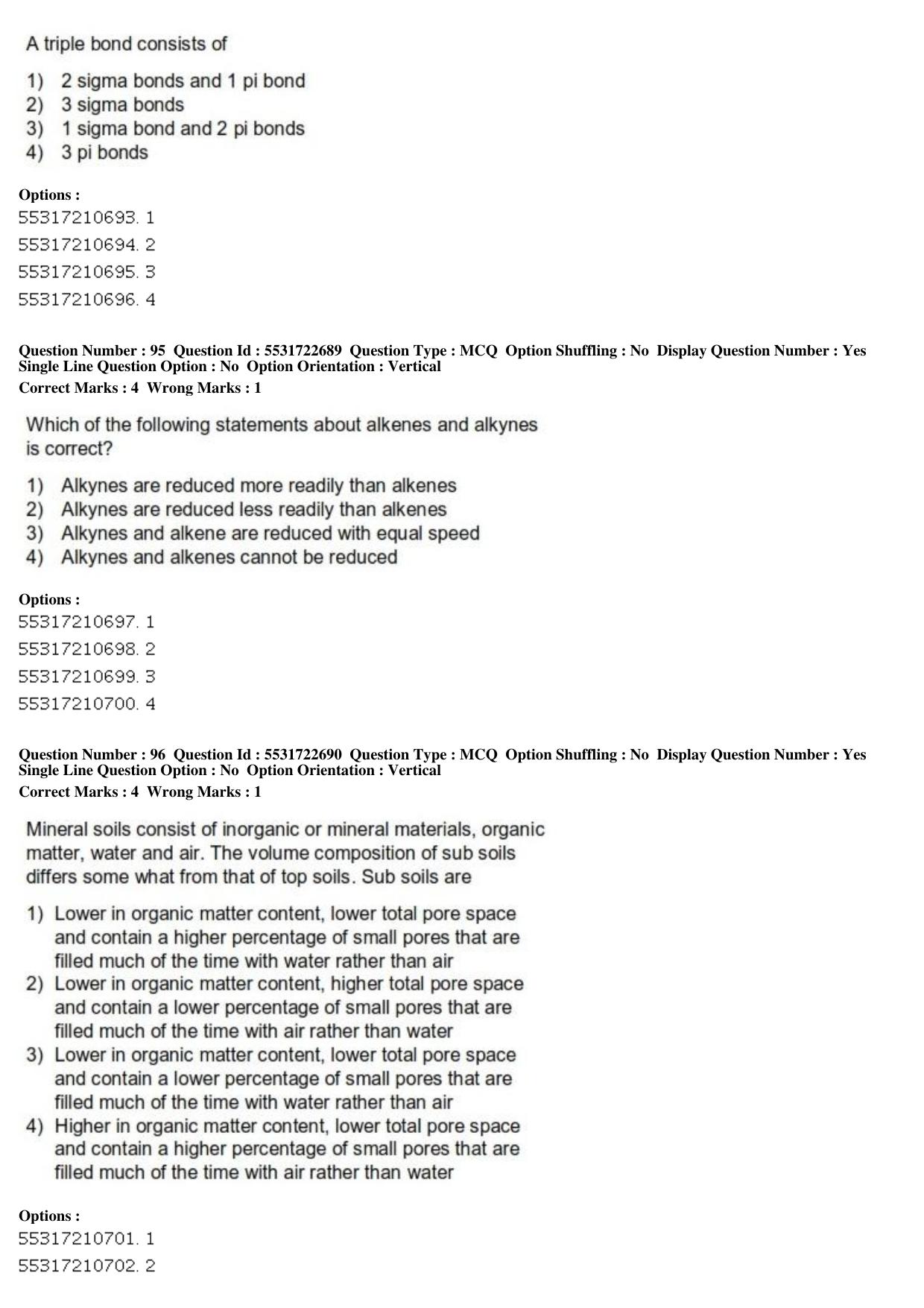 ICAR AIEEA PG 2019 PHYSICAL SCIENCES Question Paper - Page 33