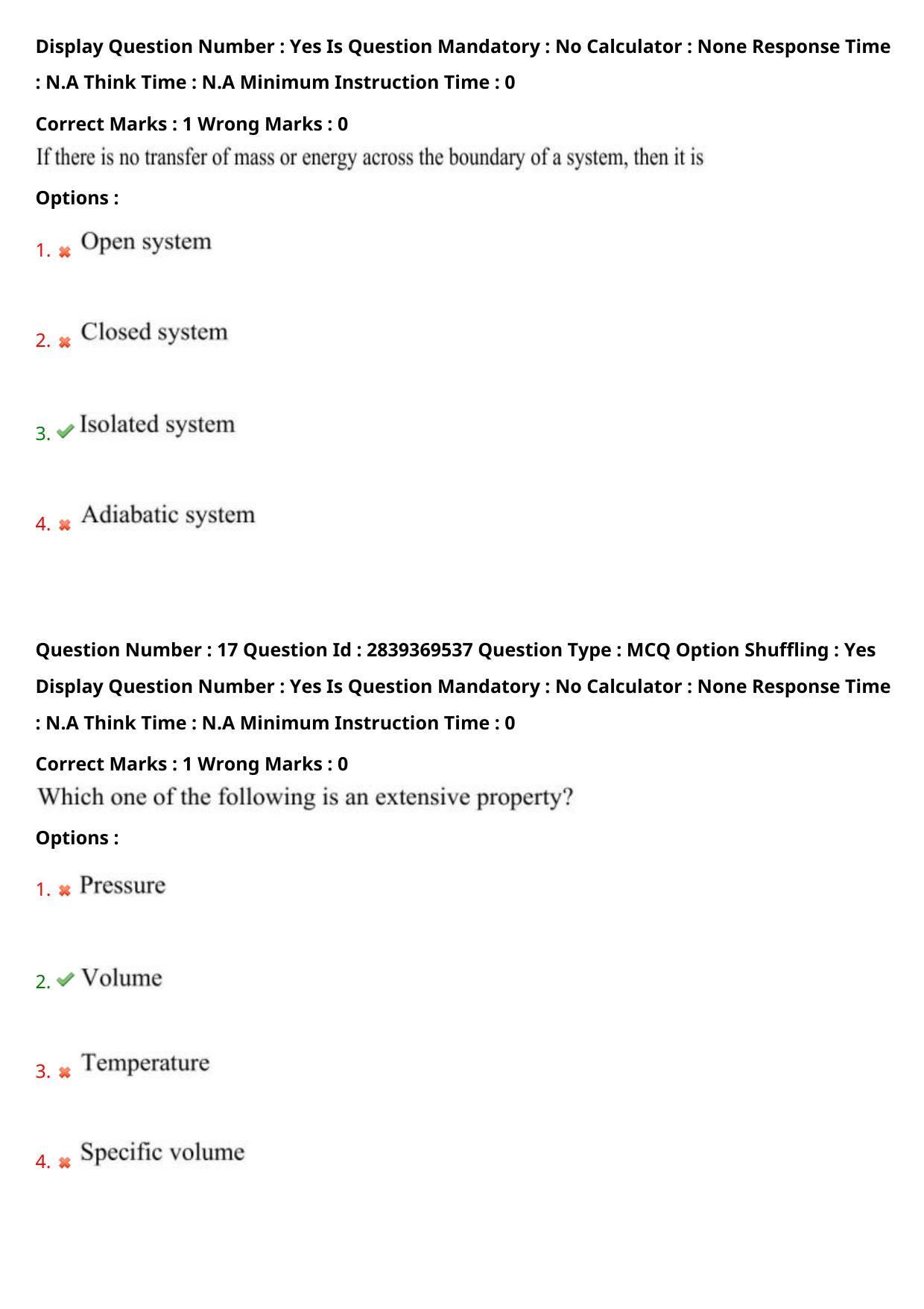 TS PGECET 2023: CH-CHEMICAL ENGINEERING Question Papers - Page 12