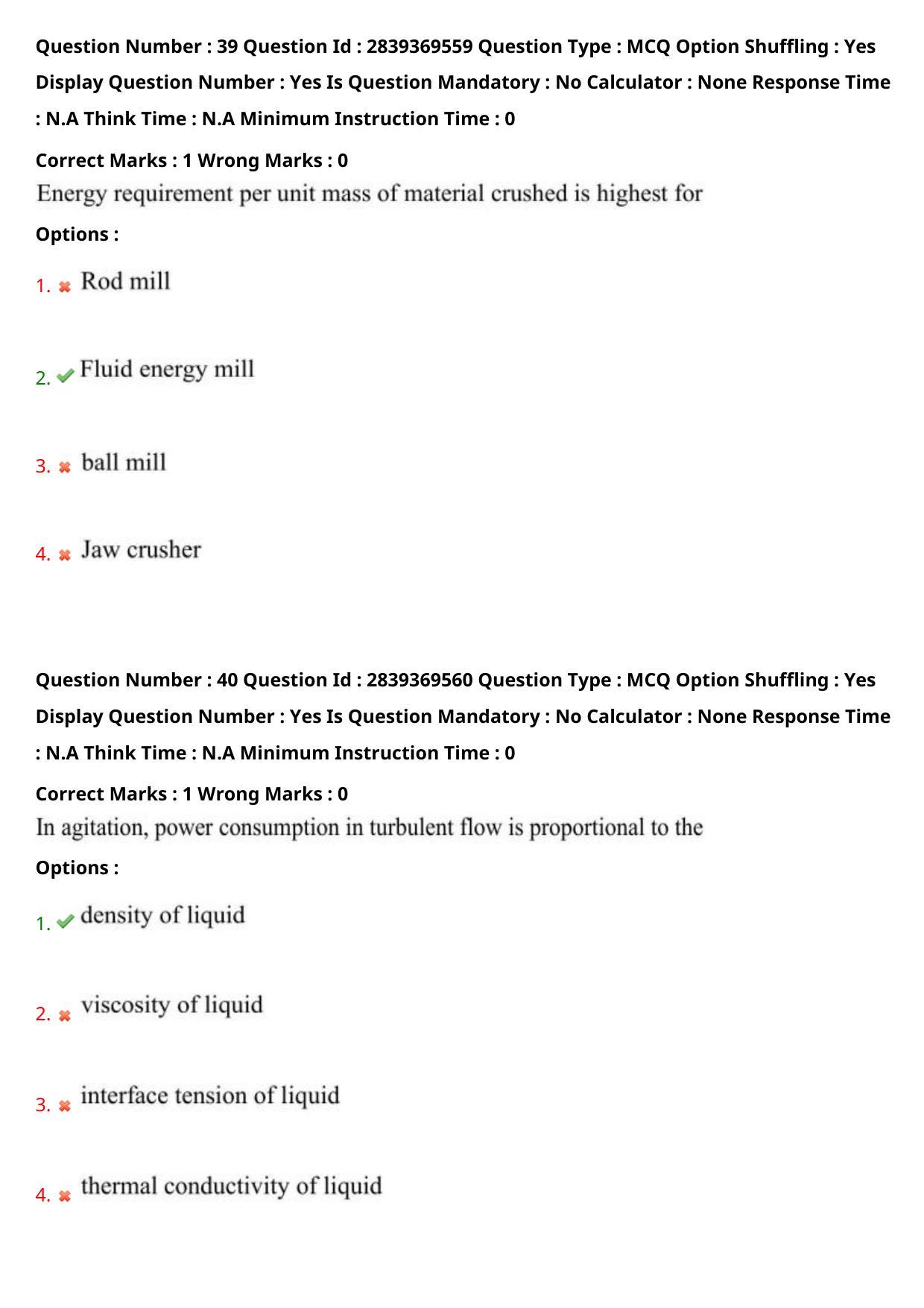 TS PGECET 2023: CH-CHEMICAL ENGINEERING Question Papers - Page 24