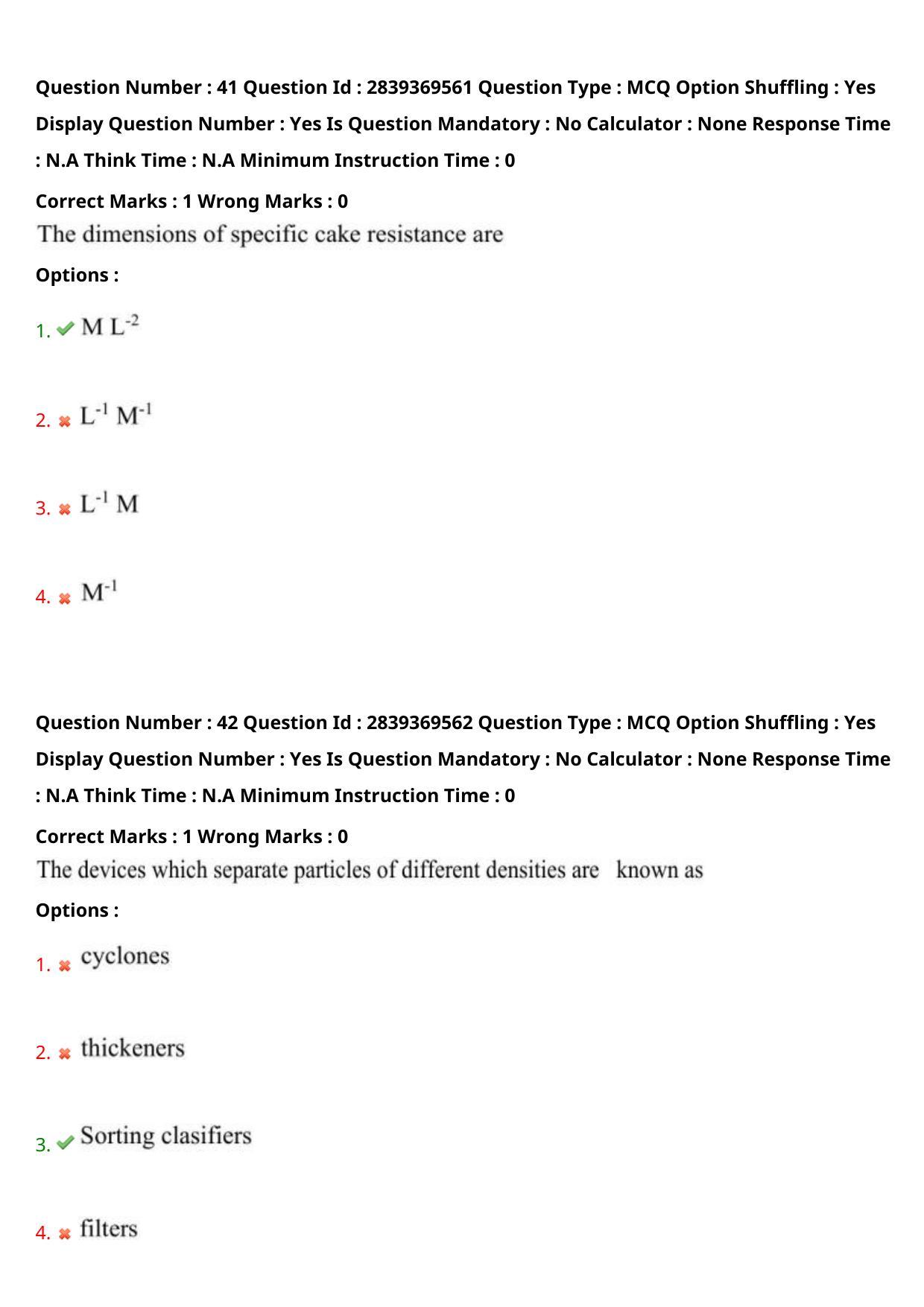 TS PGECET 2023: CH-CHEMICAL ENGINEERING Question Papers - Page 25