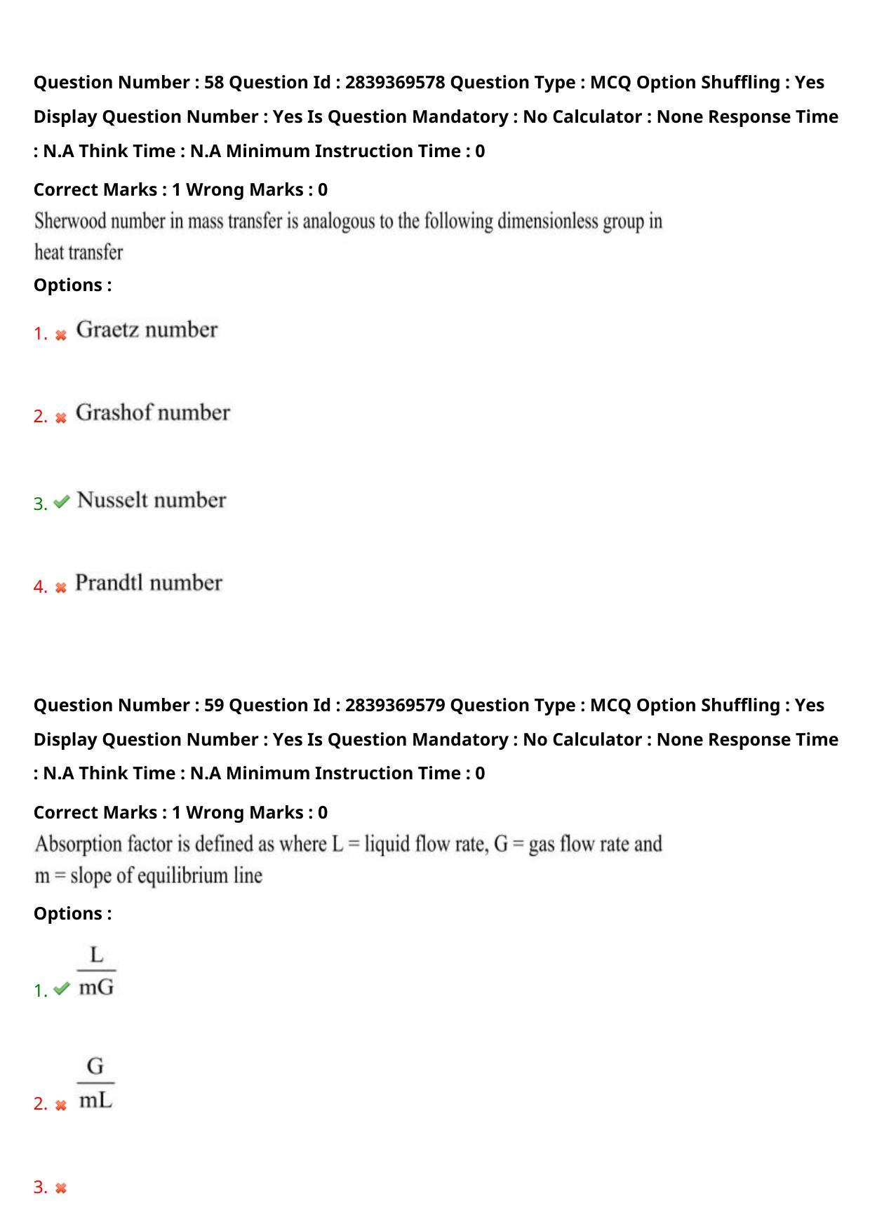 TS PGECET 2023: CH-CHEMICAL ENGINEERING Question Papers - Page 34