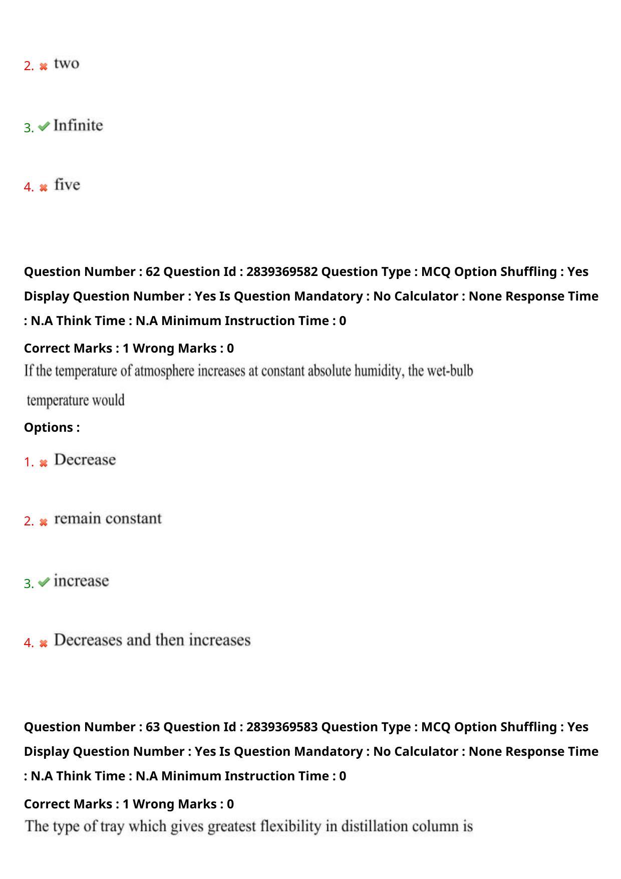 TS PGECET 2023: CH-CHEMICAL ENGINEERING Question Papers - Page 36