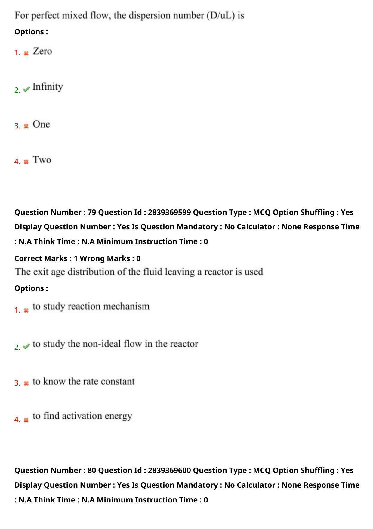 TS PGECET 2023: CH-CHEMICAL ENGINEERING Question Papers - Page 45