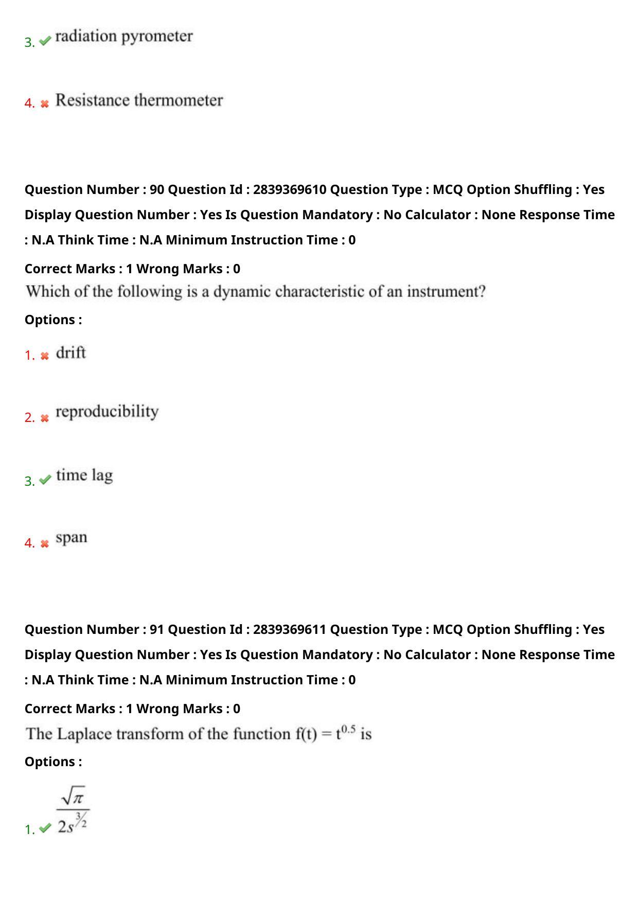 TS PGECET 2023: CH-CHEMICAL ENGINEERING Question Papers - Page 51