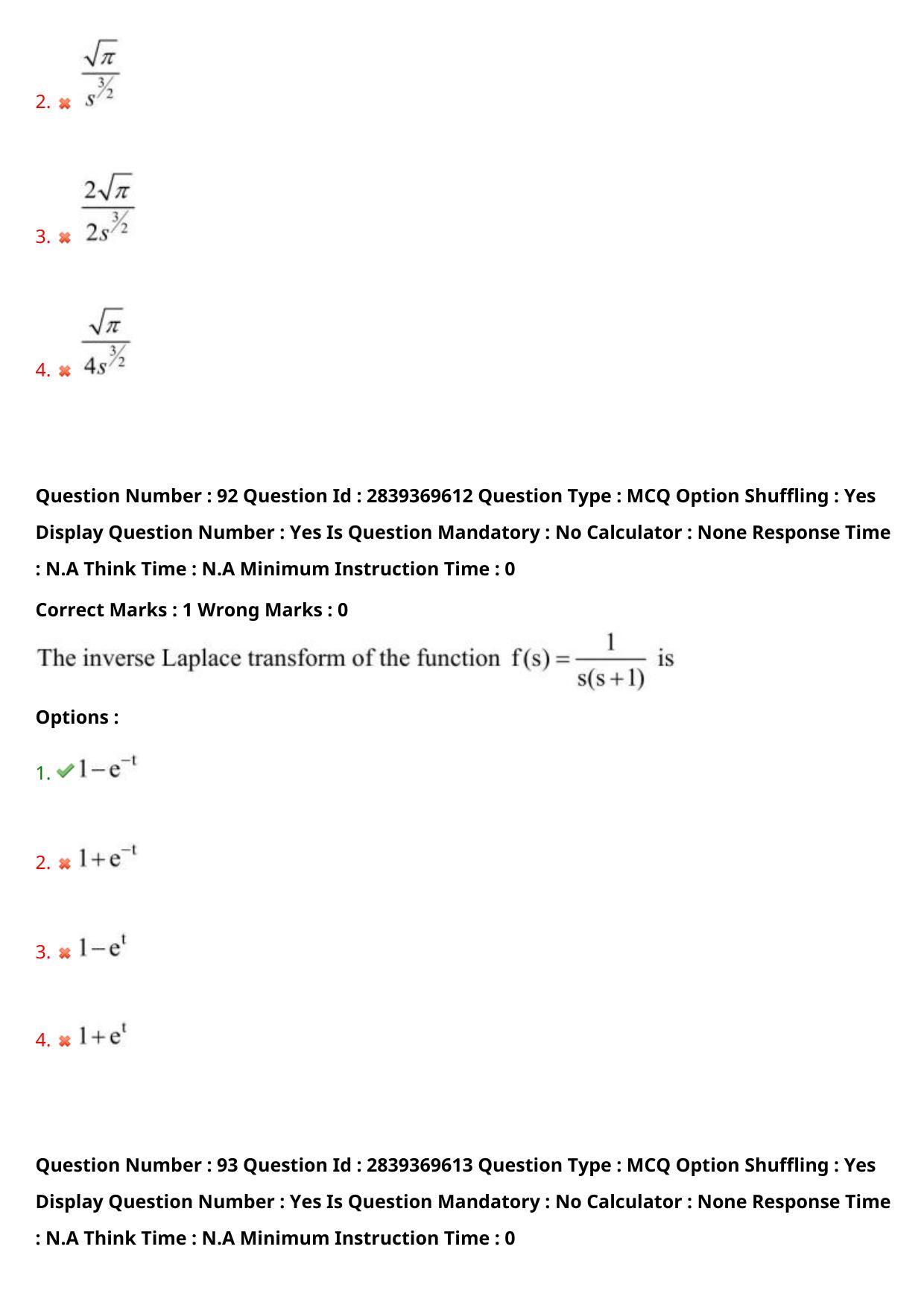 TS PGECET 2023: CH-CHEMICAL ENGINEERING Question Papers - Page 52