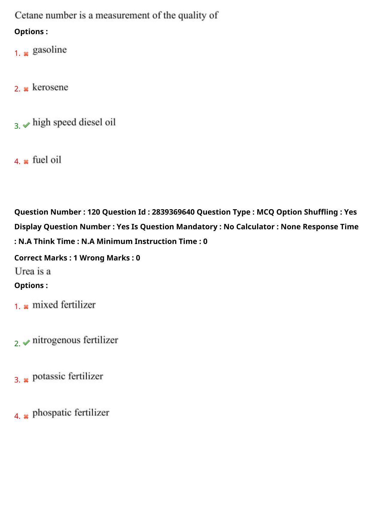 TS PGECET 2023: CH-CHEMICAL ENGINEERING Question Papers - Page 67