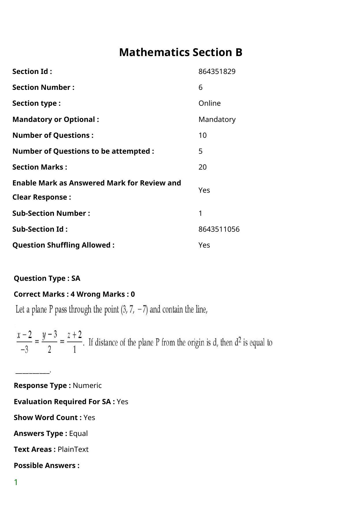 JEE Mains 2021: BTech Telugu (Shift 1) 27-07-2021 Question Paper - Page 106