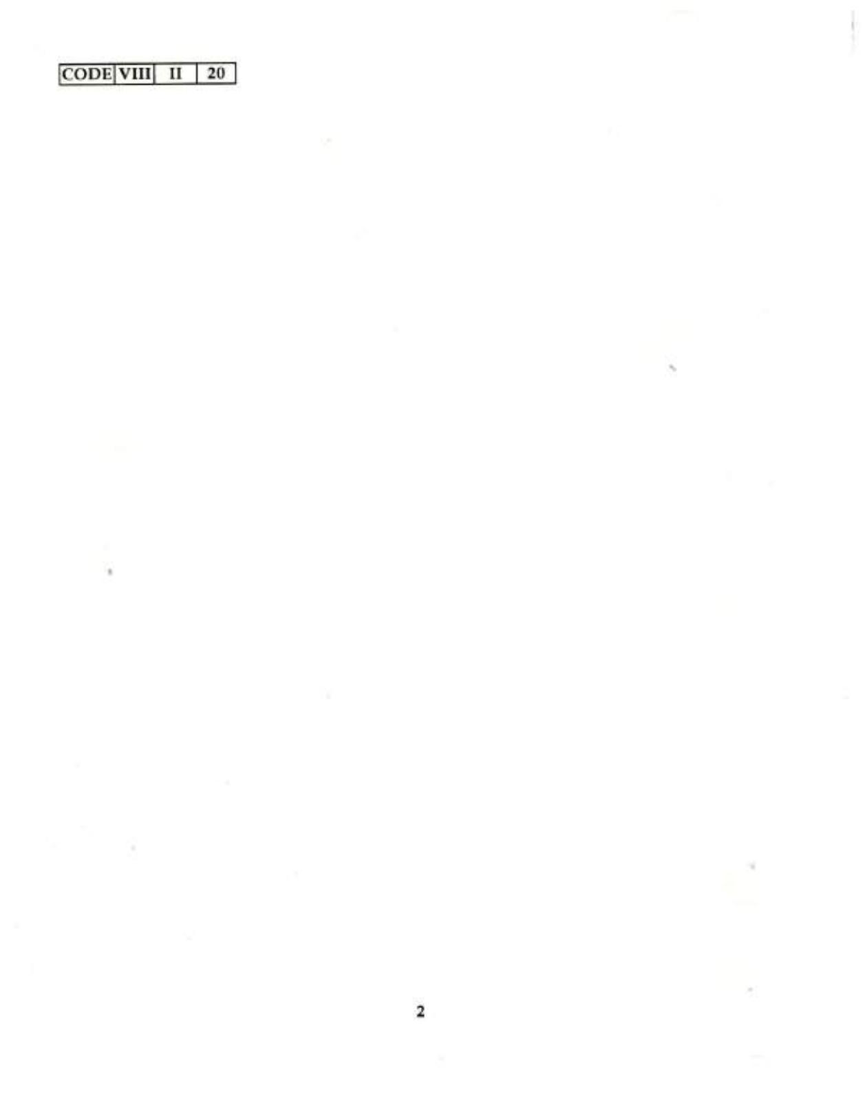NMMS Tamil Nadu 2020 SAT Question Paper - Page 2
