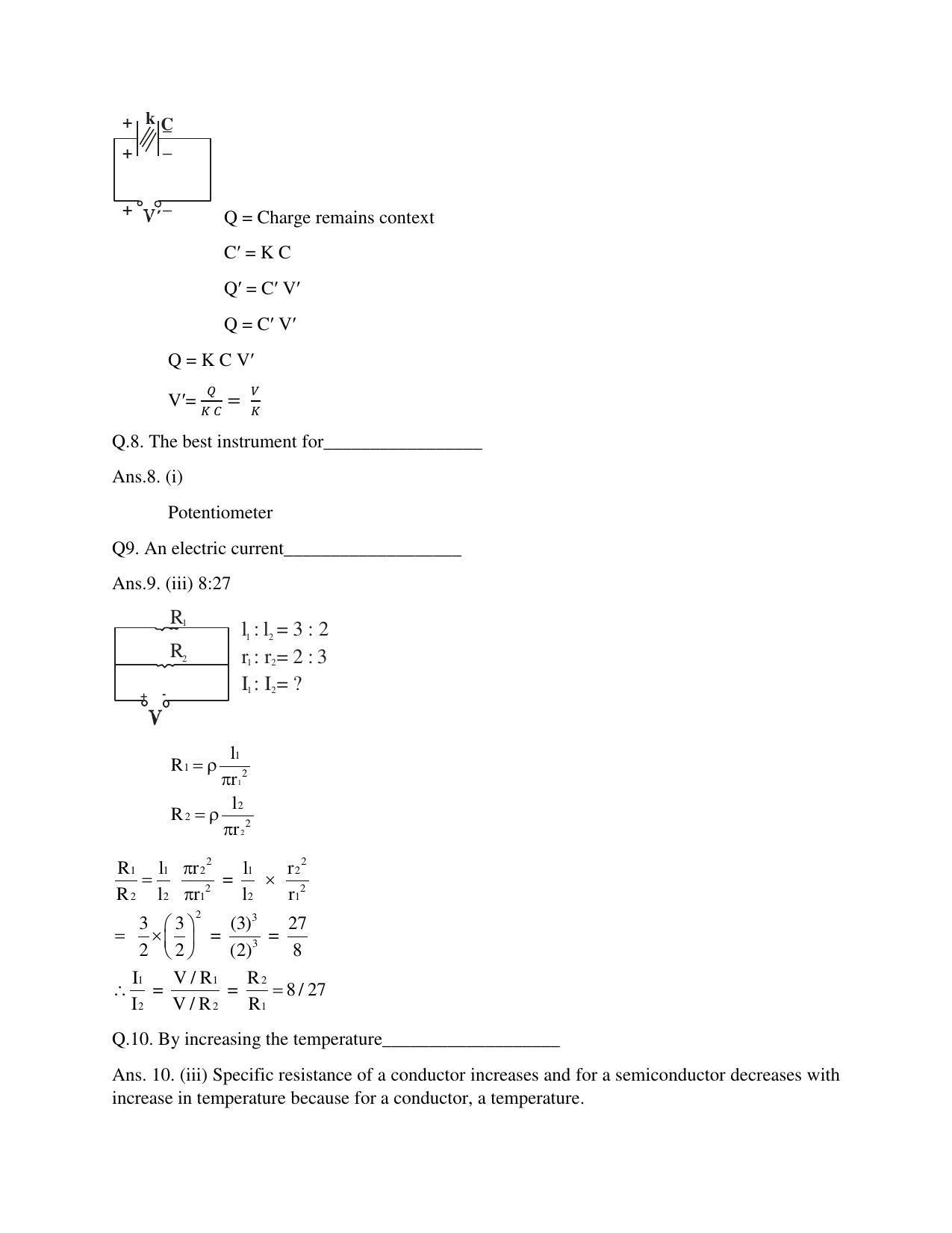 CBSE Class 12 Physics Marking Scheme and Solutions 2021-22 - Page 3