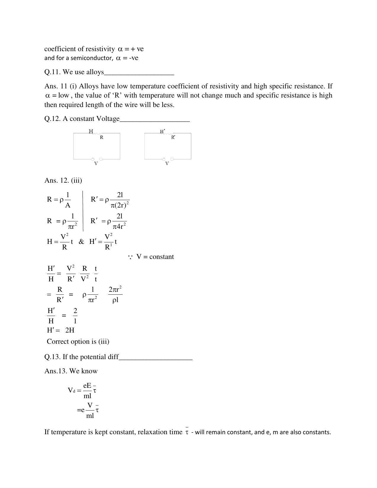 CBSE Class 12 Physics Marking Scheme and Solutions 2021-22 - Page 4