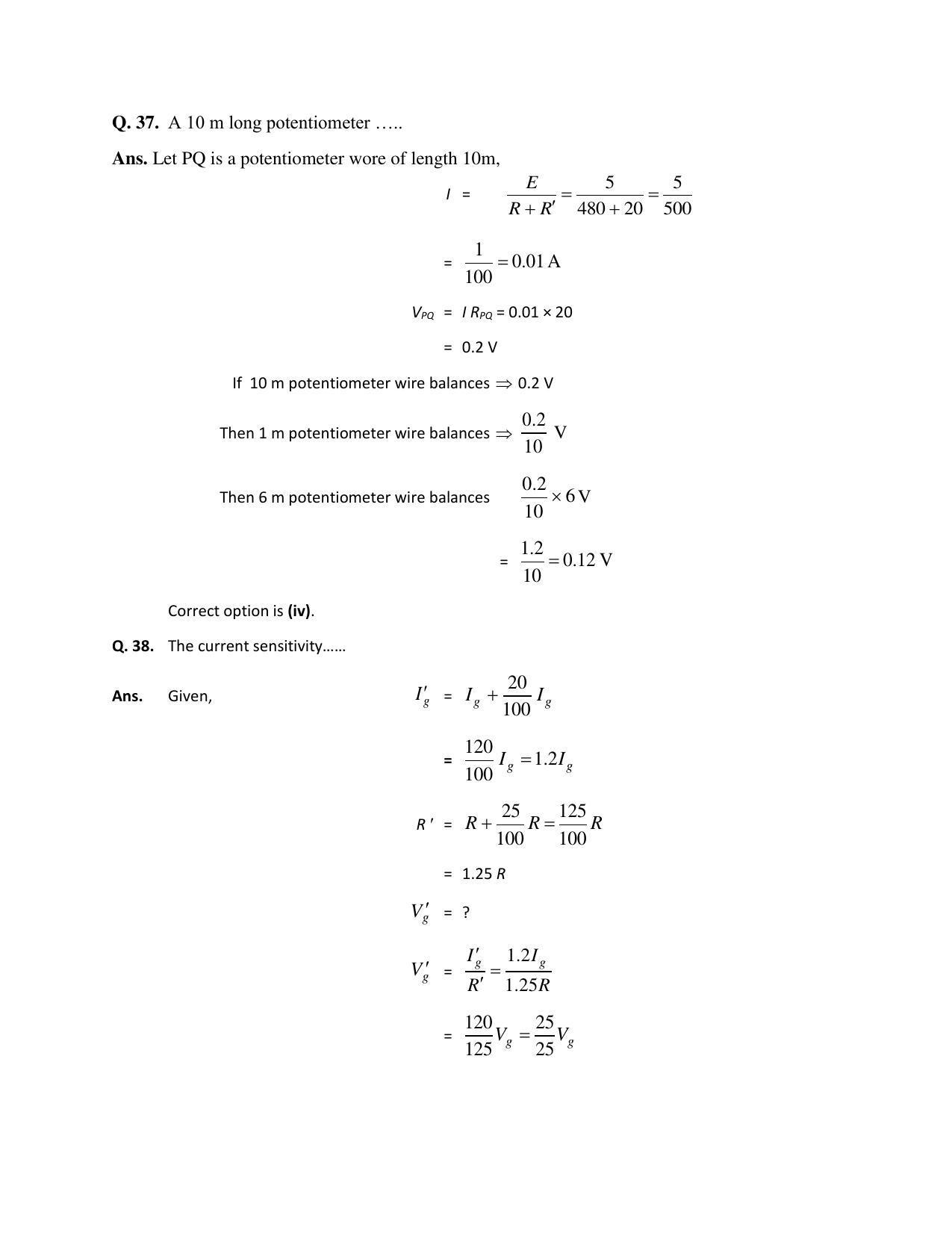 CBSE Class 12 Physics Marking Scheme and Solutions 2021-22 - Page 12
