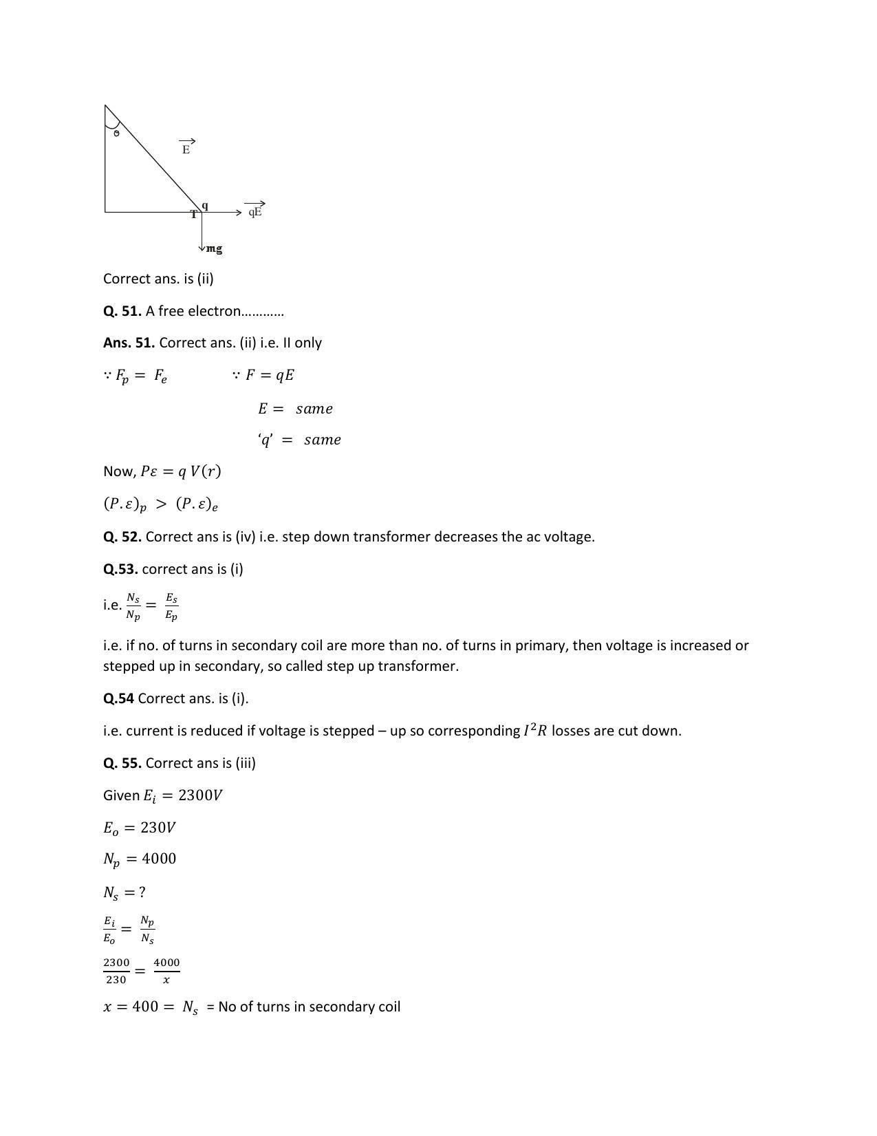 CBSE Class 12 Physics Marking Scheme and Solutions 2021-22 - Page 18