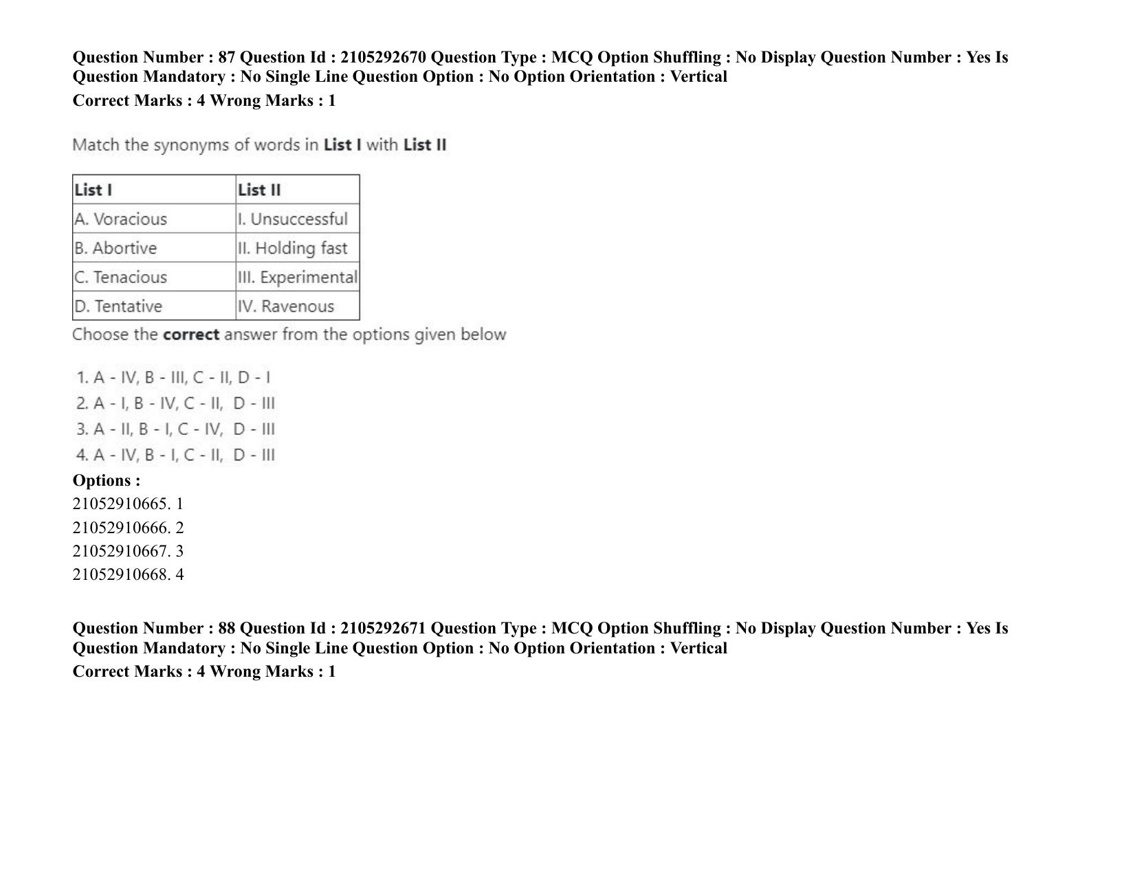 ICAR AIEEA PG 2020 AGRI BUSINESS MANAGEMENT Question Paper - Page 50