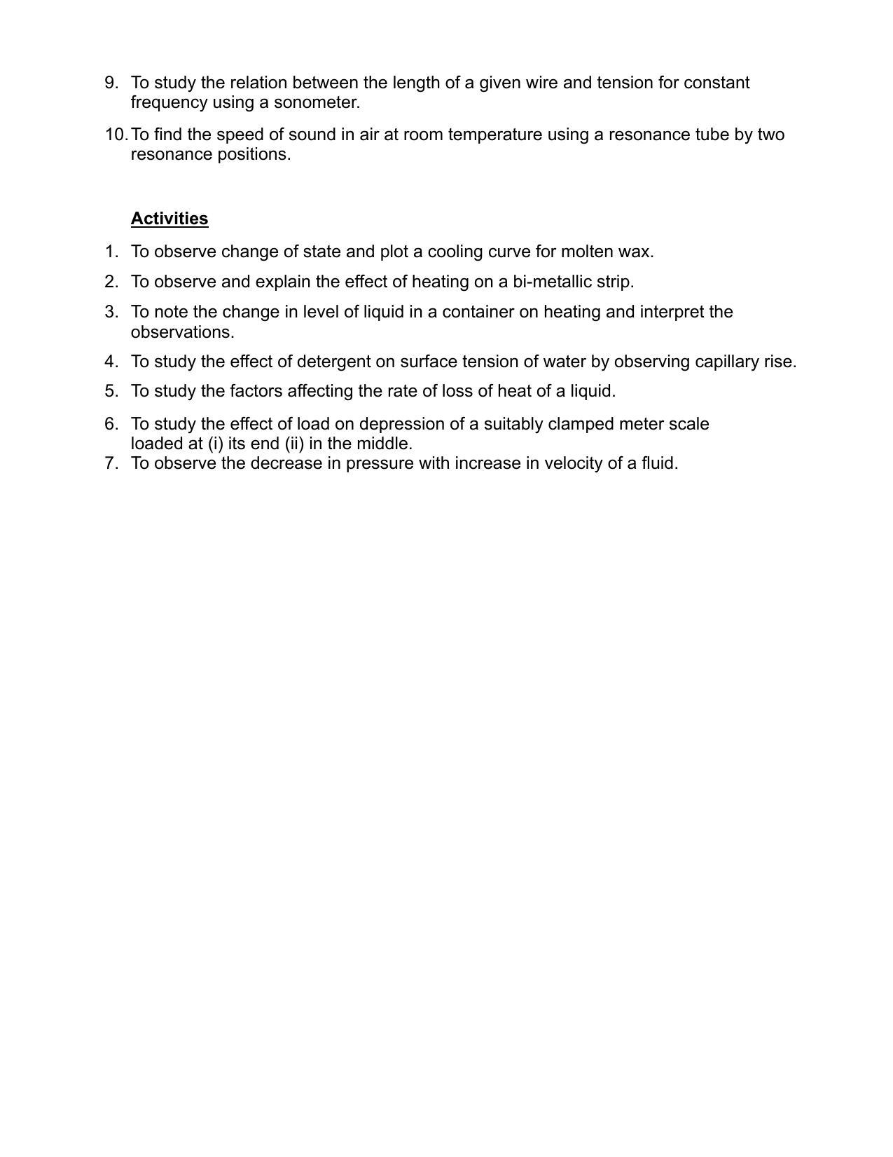 Edudel Class 11 Physics Syllabus - Page 6